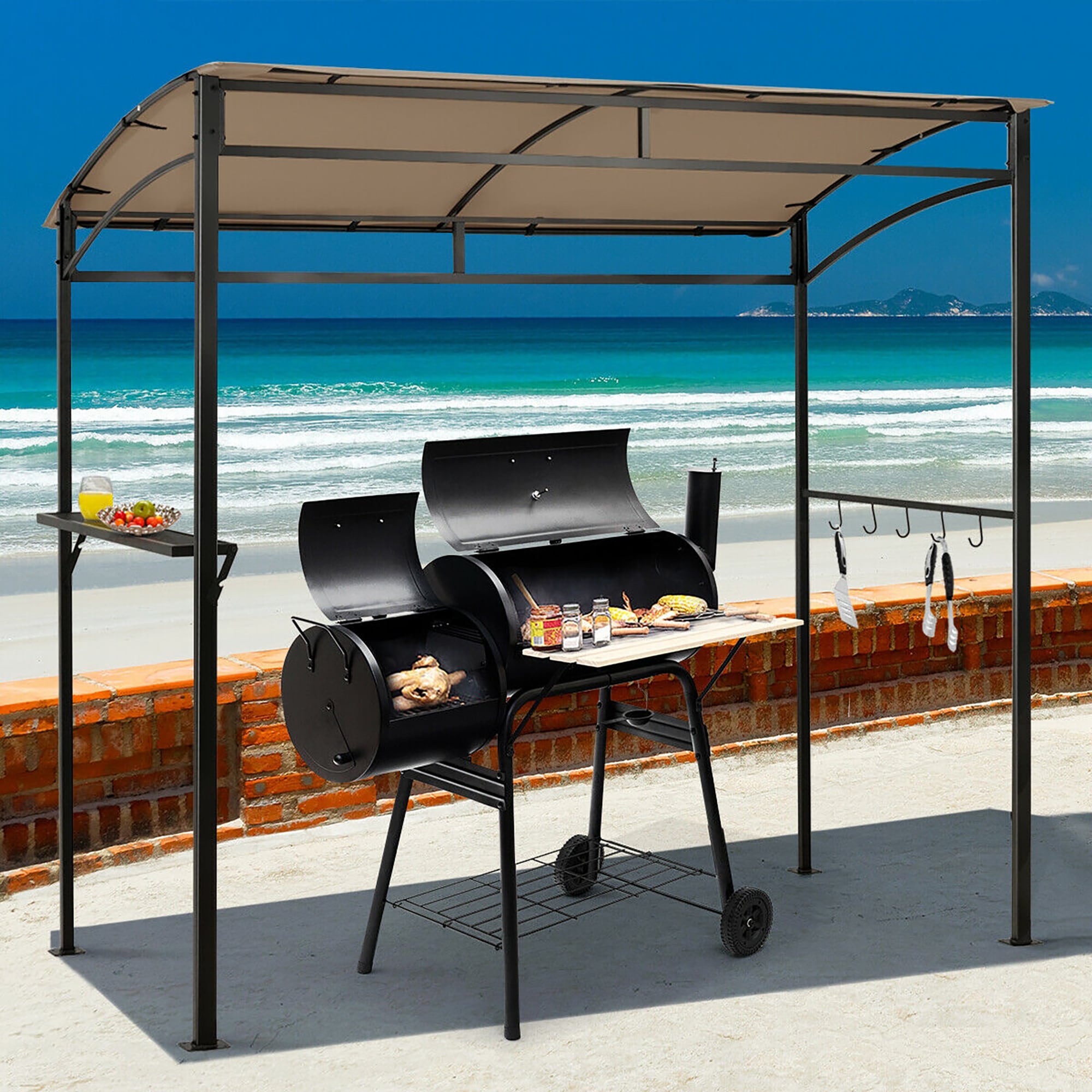 Forclover ALLS-94BR Wood-Resin-Gazebos - View #5