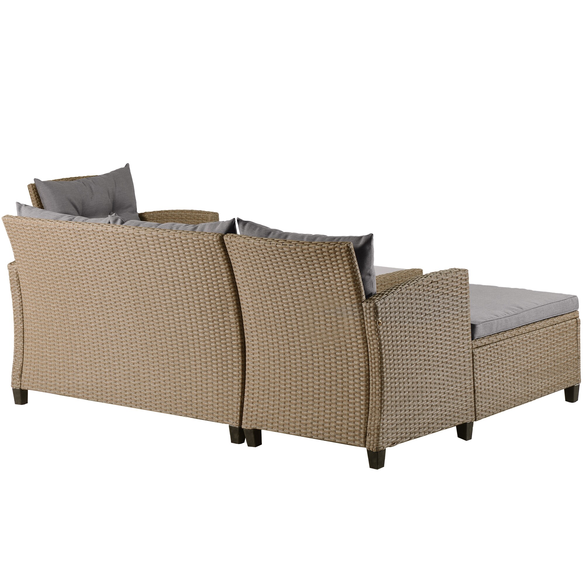 Direct Wicker DWS-112E-BEBR Patio-Conversation-Sets - View #9
