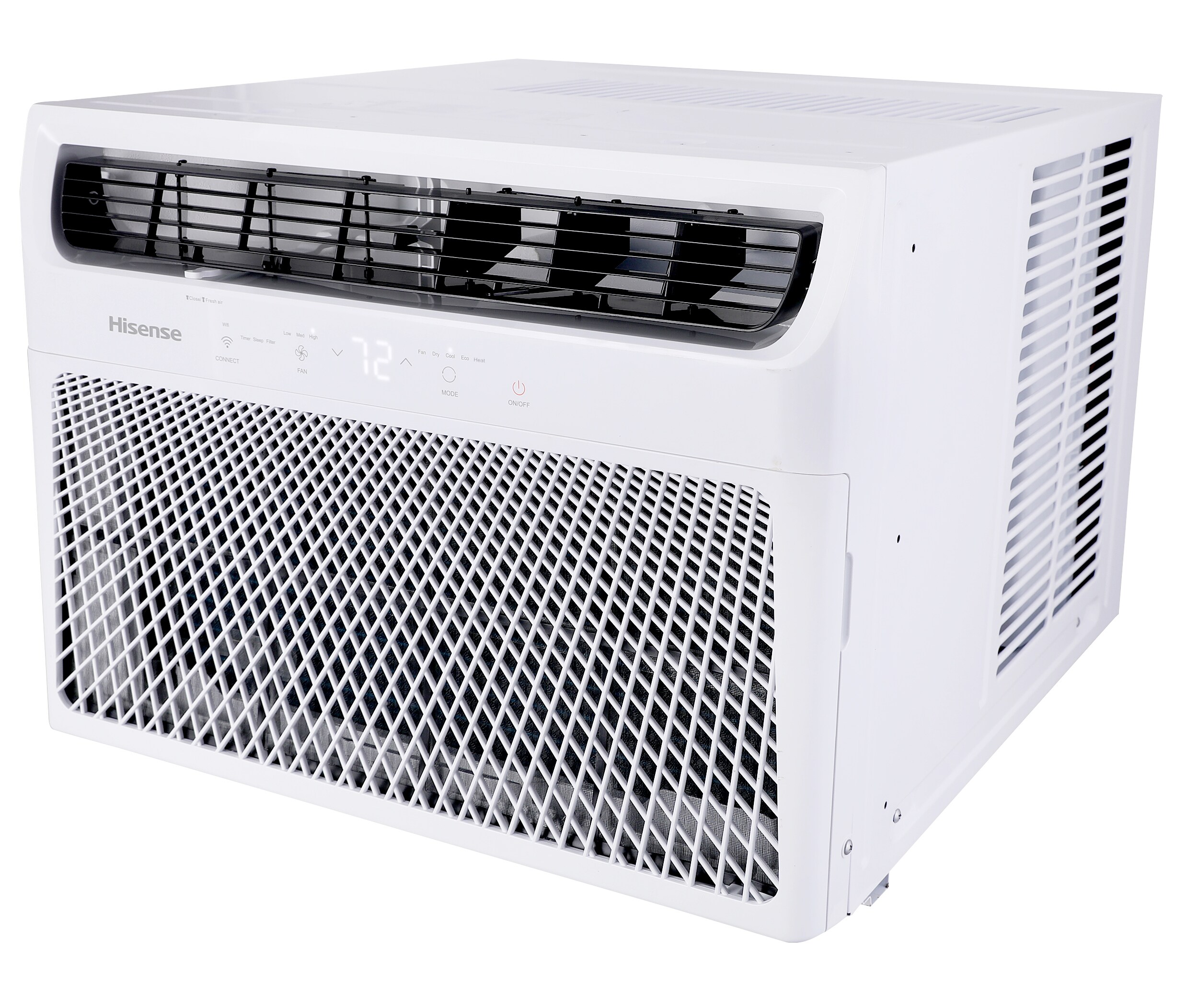 Hisense 350-sq ft Window Air Conditioner with Heater (115-Volt; 8000 ...