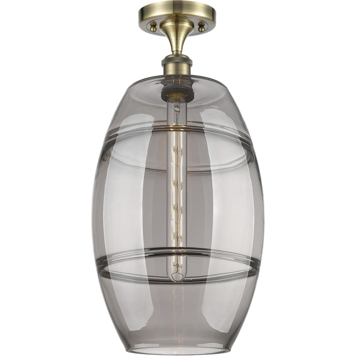 Innovations Lighting 2672617 516-1C-AB-G557-10SM Ballston Vaz Semi-Flush Mount