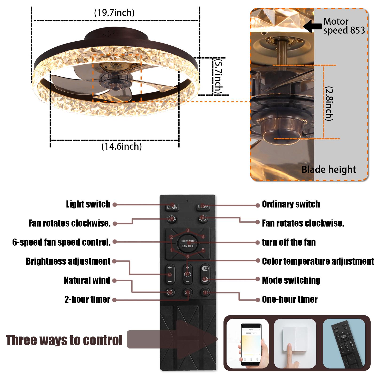 Bayfeve BFLCM-21108-CF Ceiling-Fans - View #5