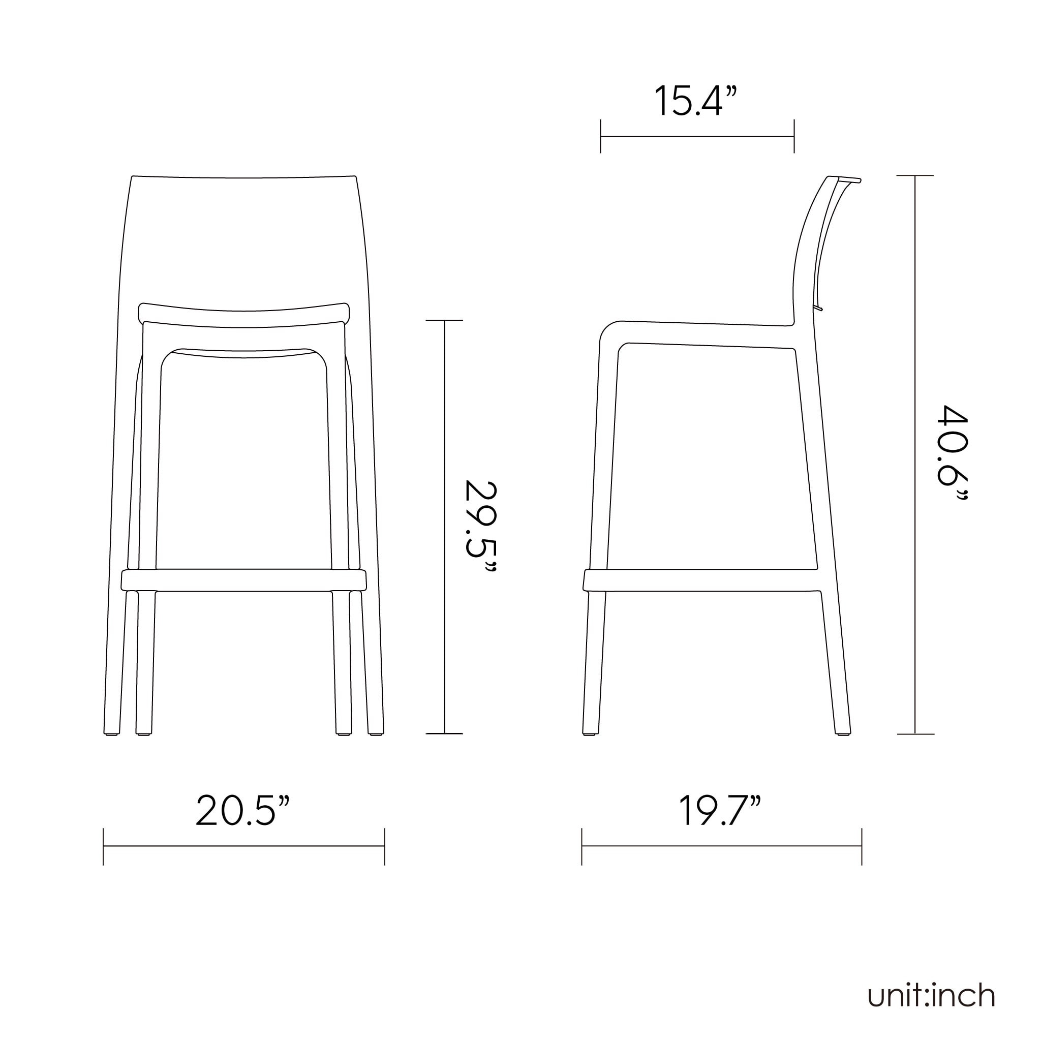 Lagoon 7211YF-BSLGS Patio-Chairs - View #7