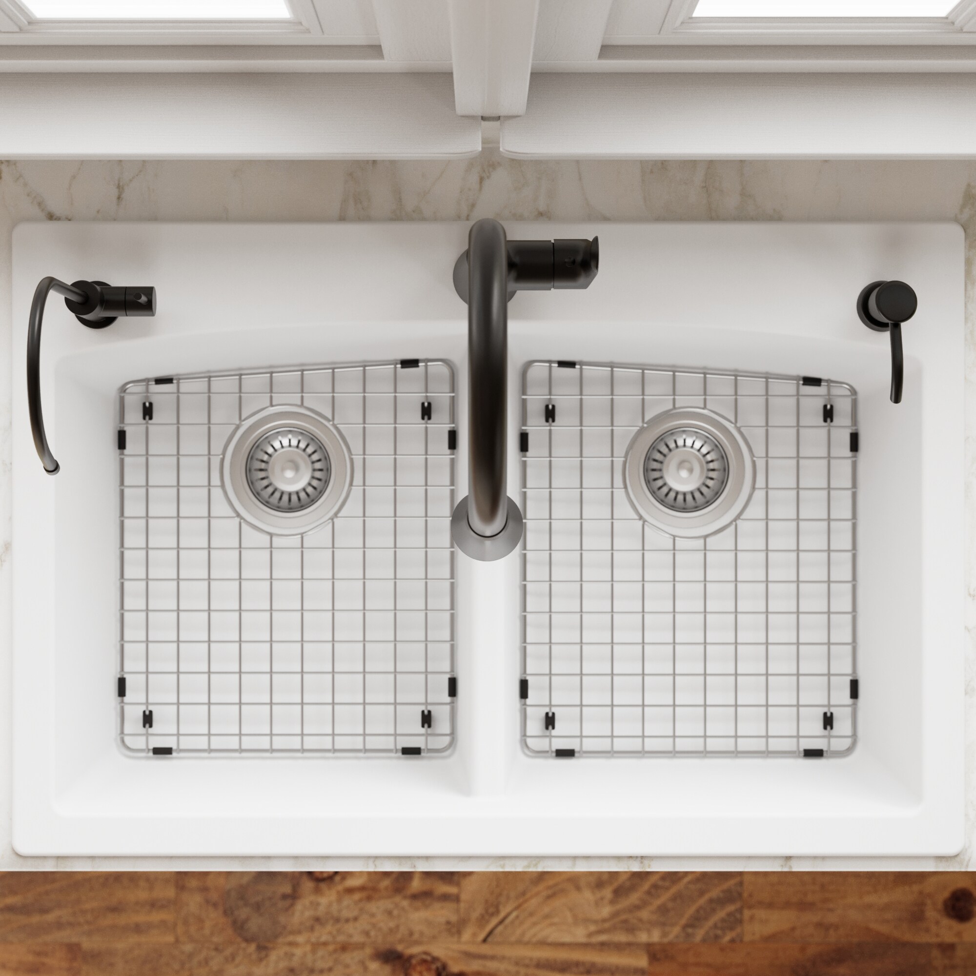 Karran QT-710-WH-PK1 Kitchen-Sinks - View #14