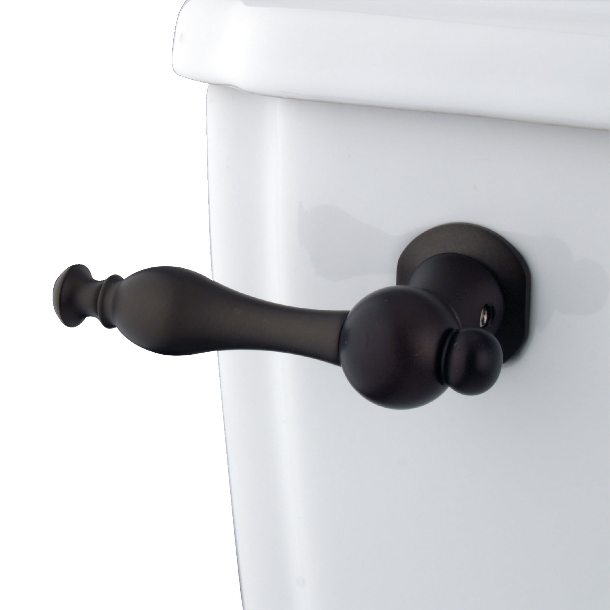 Elements of Design EKTNL5 Naples 8-in Front Mount Oil-rubbed bronze Universal Fit Toilet lever