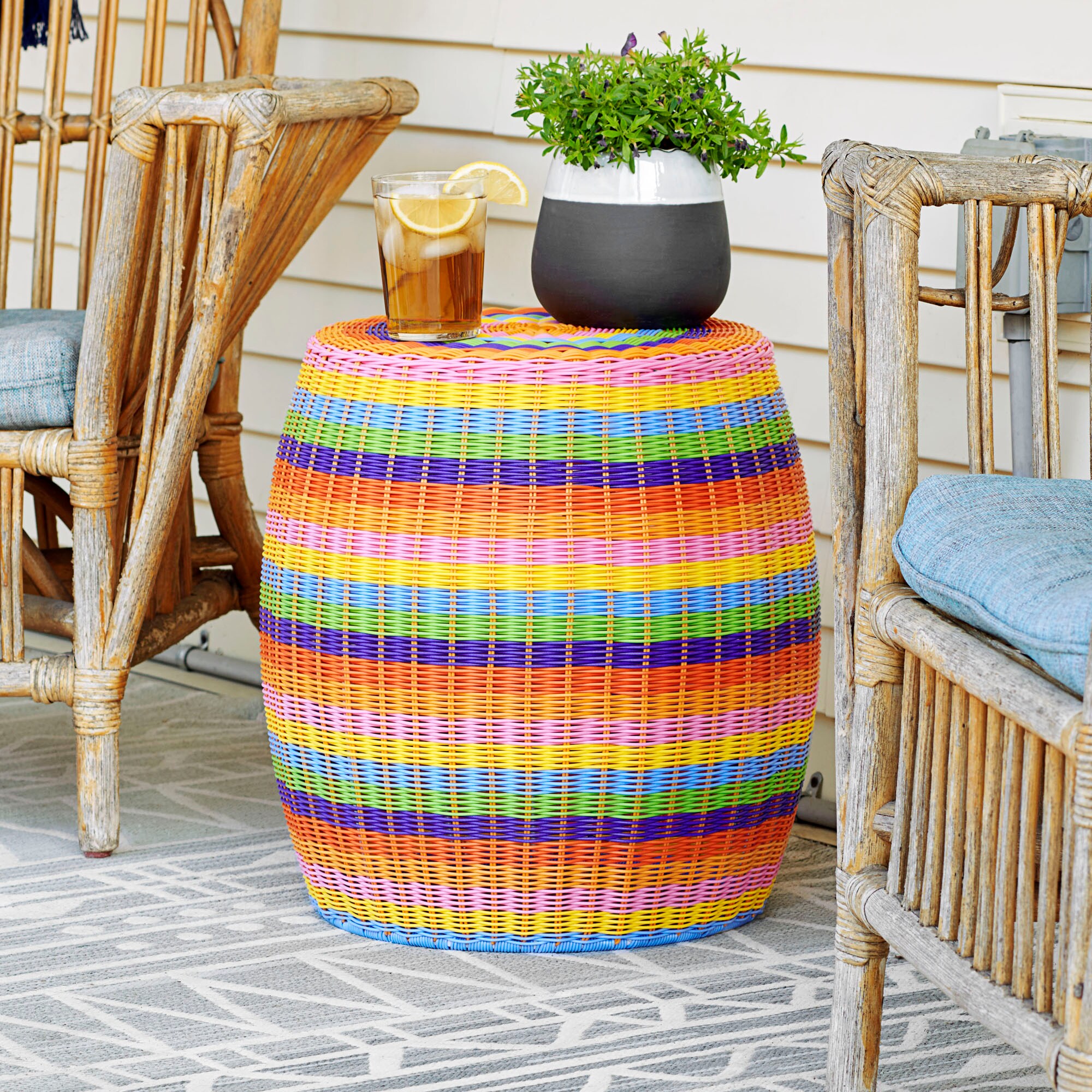 Household Essentials ML-5001 End-Tables - View #2