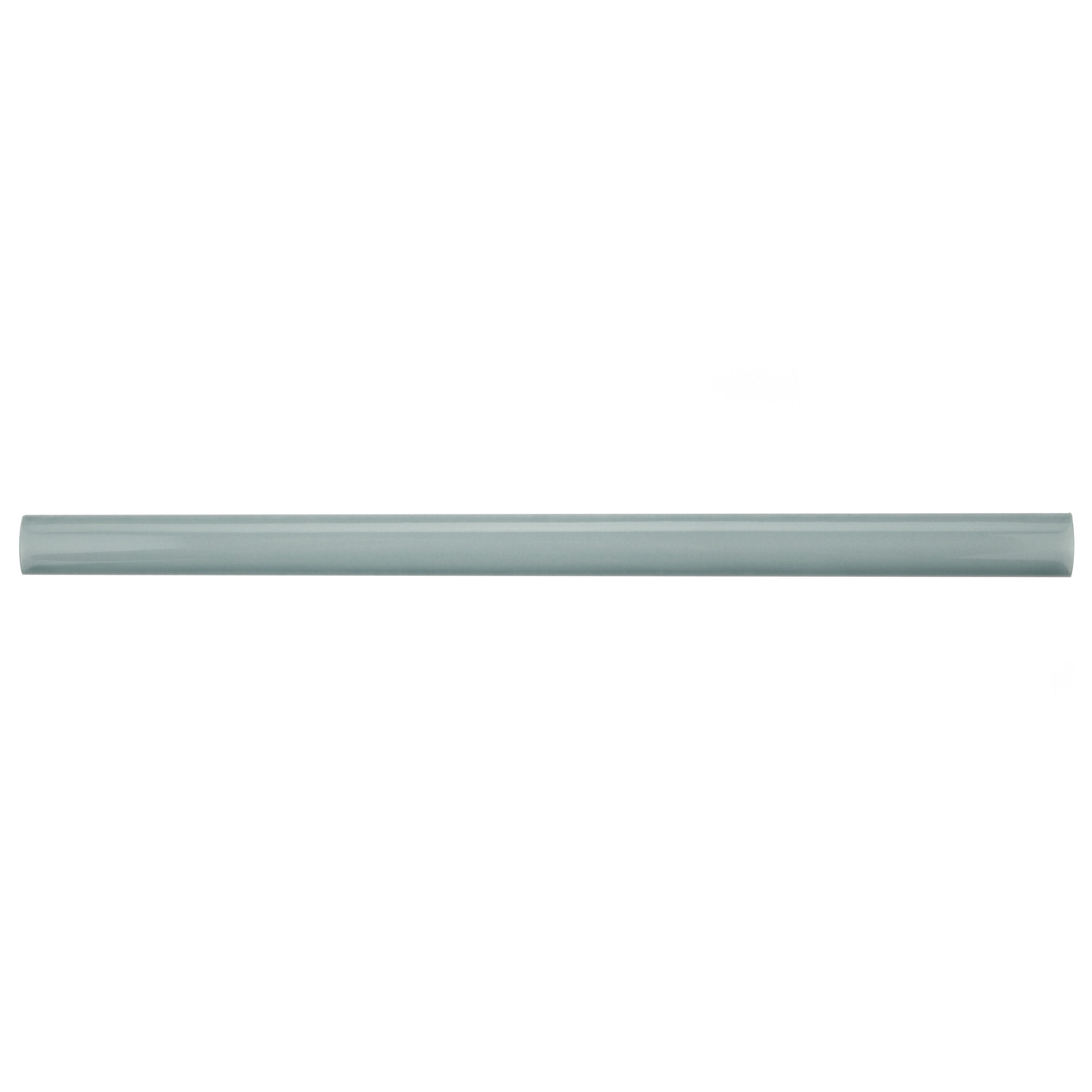Affinity Tile WNU36CAB Chester Demi-Bullnose Acqua 1/2-in x 12-in Glossy Ceramic Bullnose Tile ( 0.25-sq ft / Carton ) 5 -Pack