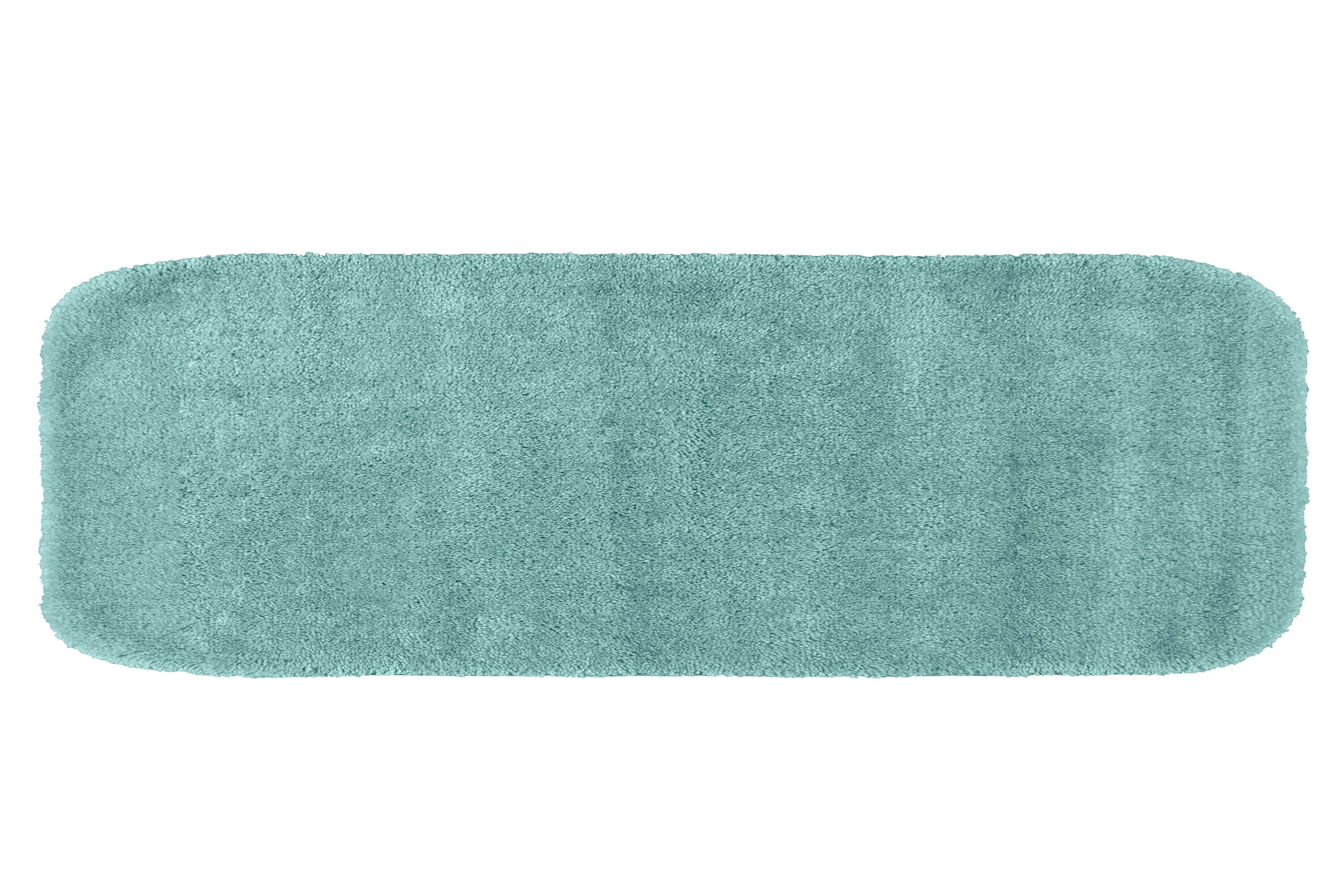 Sea Foam Nylon 22" x 60" Traditional Bath Rug