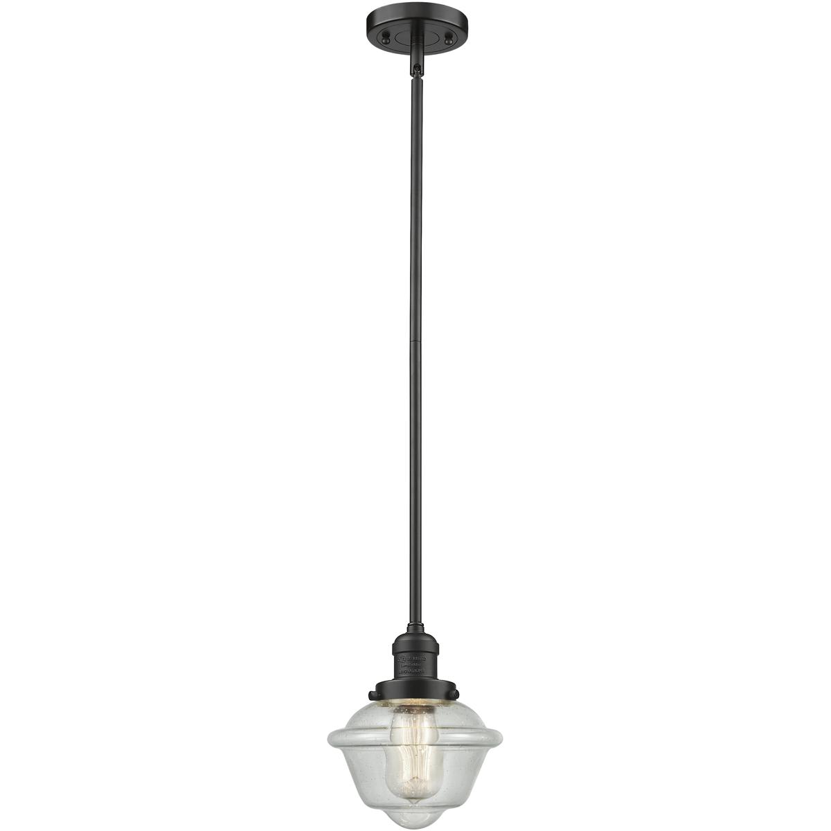 Innovations Lighting 1355496 201S-OB-G534-LED Franklin Restoration Oxford Mini Pendant
