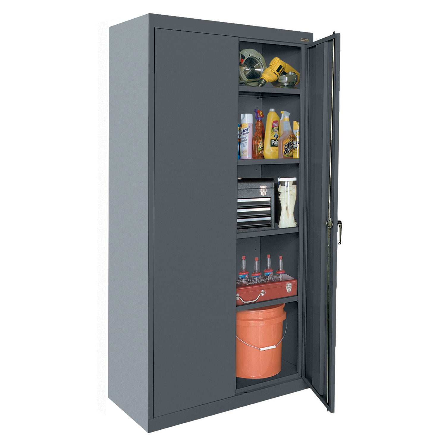 Sandusky 36-in W X 72-in H X 24-in D Freestanding Steel Garage Cabinet 