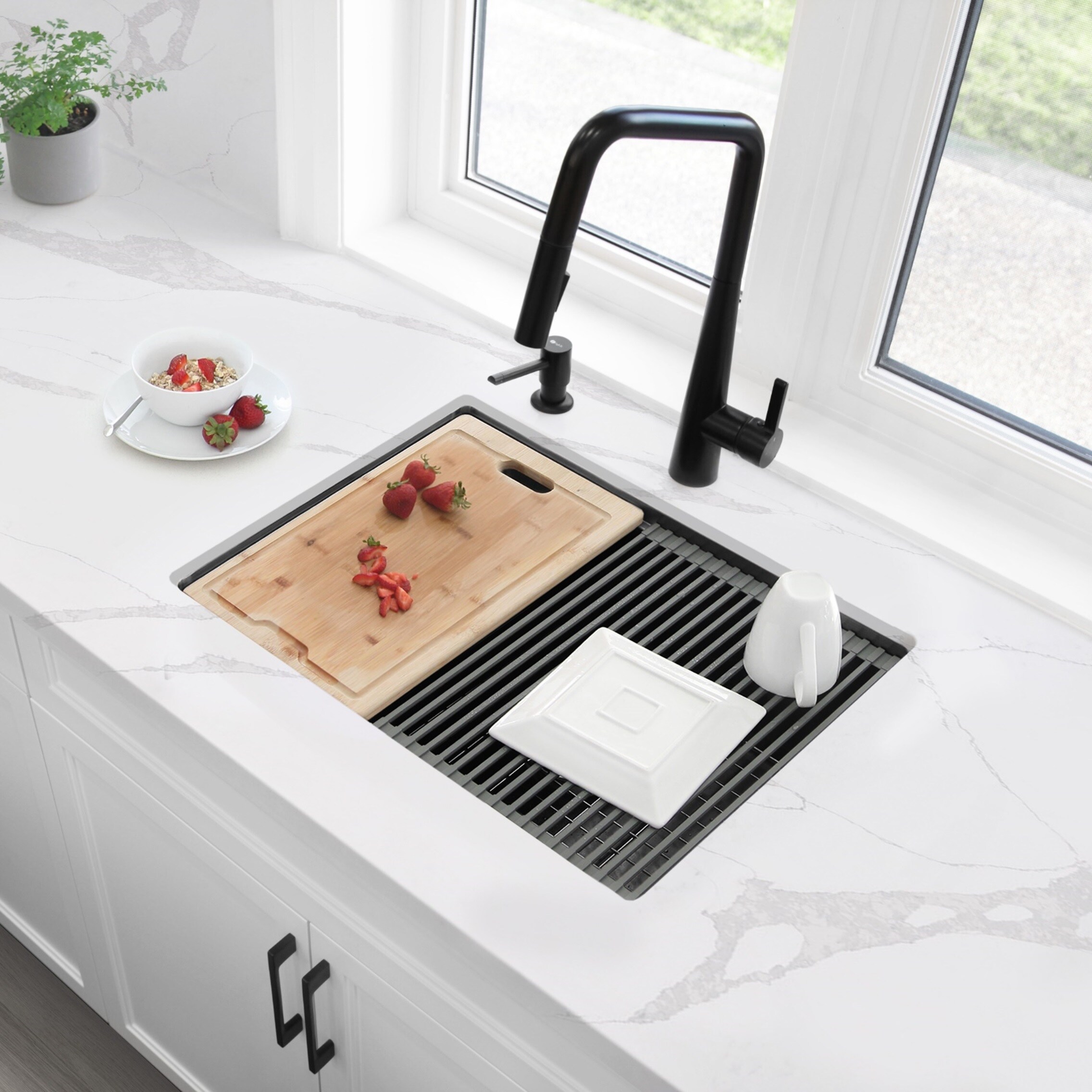 Stylish S-612WN1 Kitchen-Sinks - View #2