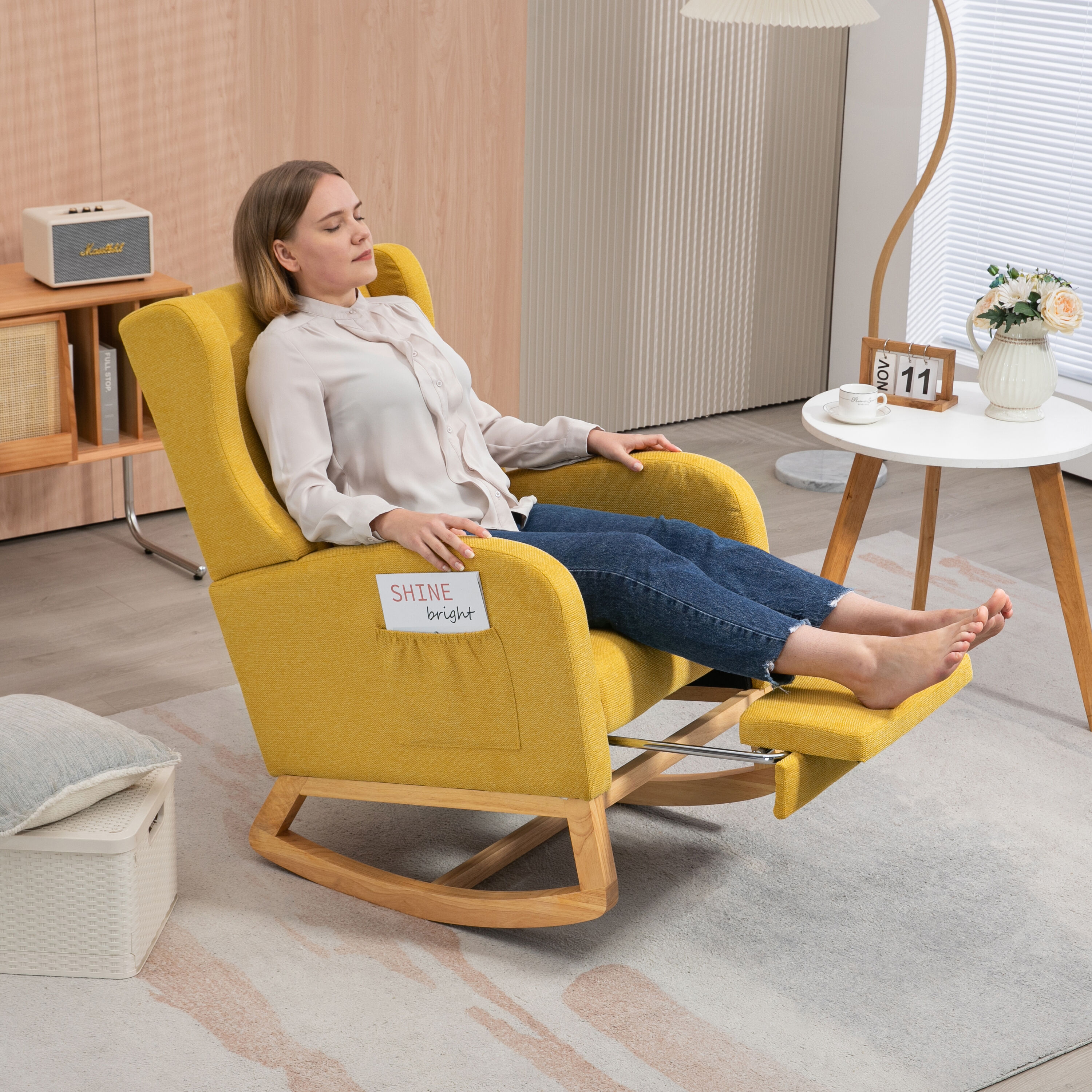 Hrinhom HC-W5030-MUSTARD chairs - View #5