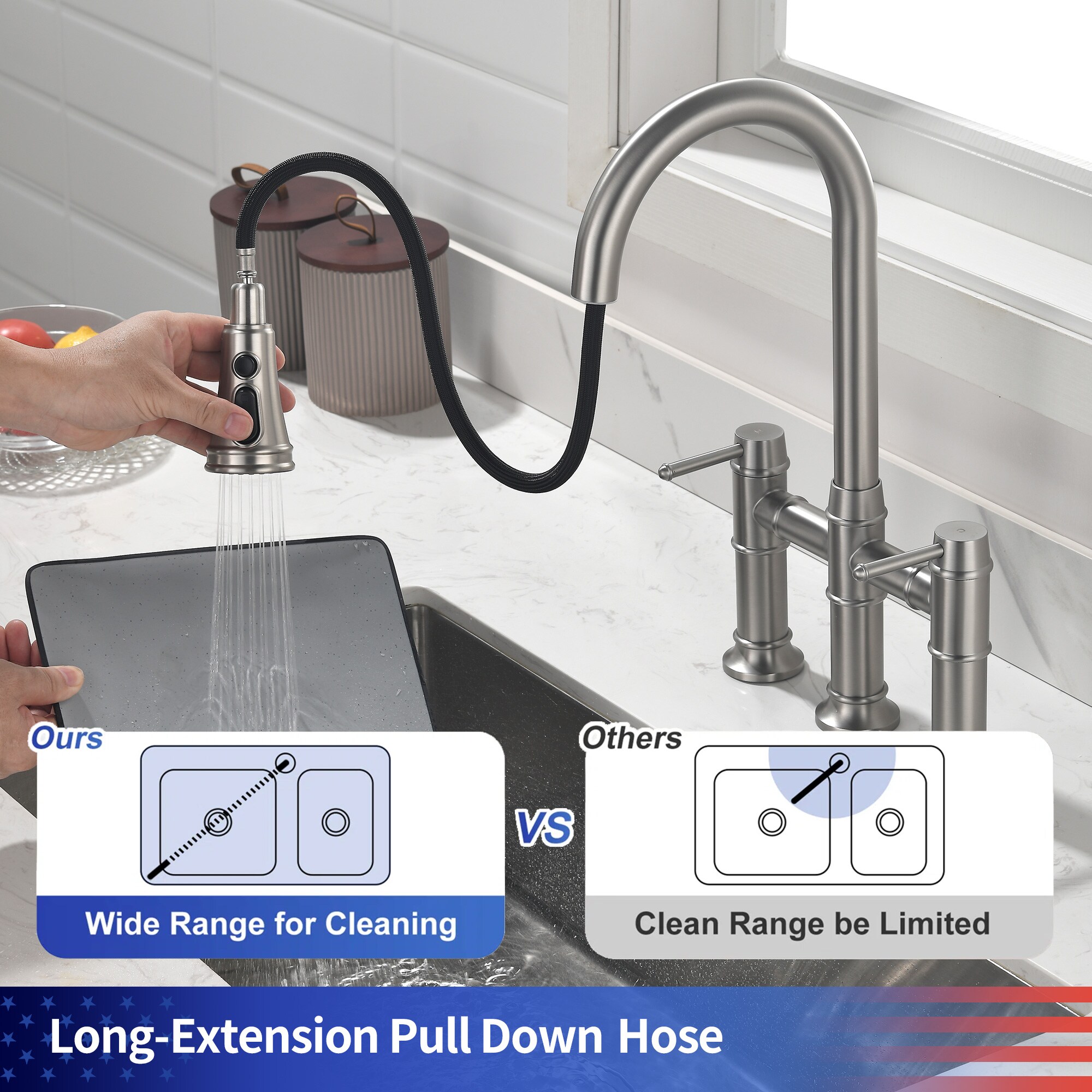 Rainlex RX6018BN Kitchen-Faucets - View #3