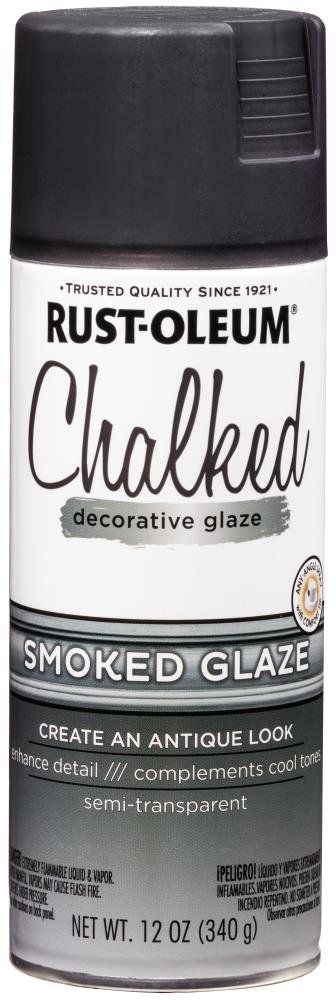 Rust Oleum Rust Oleum Chalked Paint Smoked Glaze 12 Oz Spray 6 Pack In The Spray Paint Department At Lowes Com