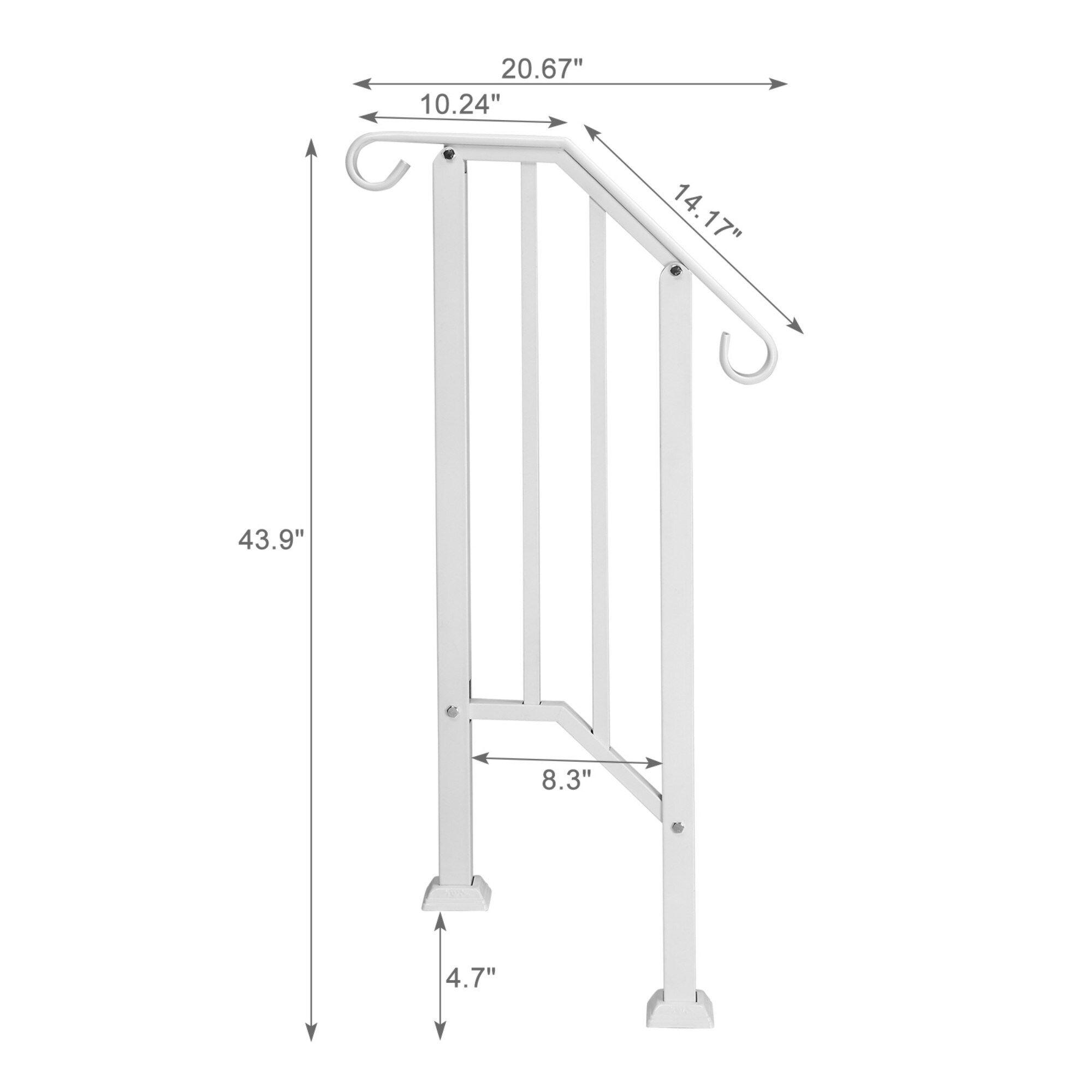 Wudkey L4-HC2M4G Interior-Stairpart-Railing - View #3