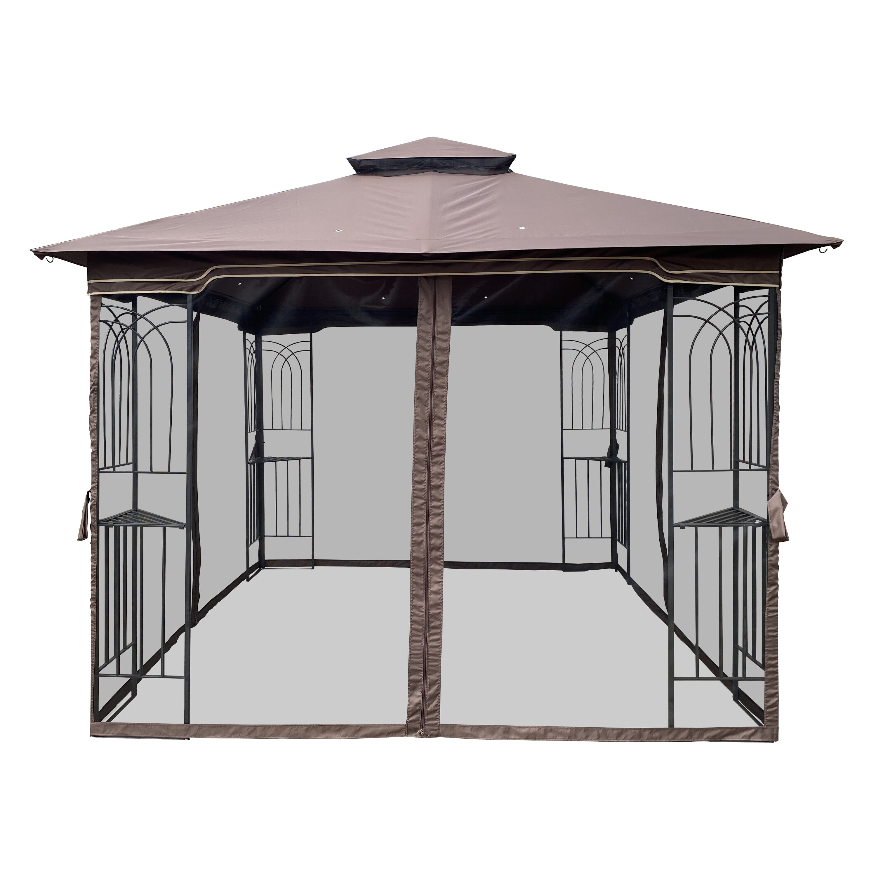 Clihome CL-BYS00017 Wood-Resin-Gazebos - View #2