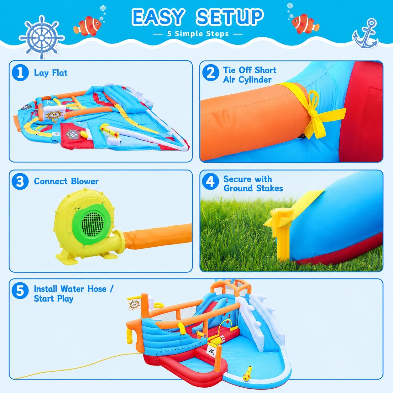 Anysun AS-TOS4MPC011-B0 Bounce-Houses - View #9
