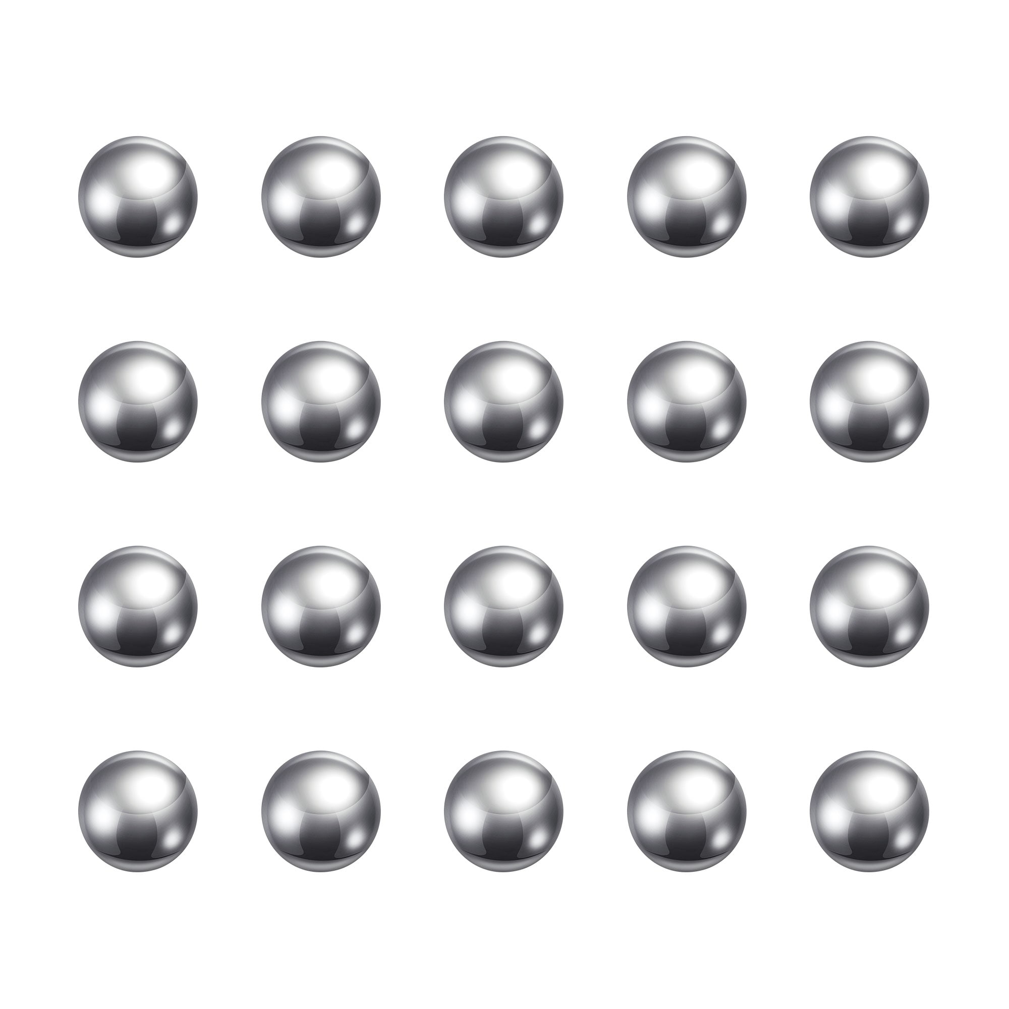 Unique Bargains 3mm Bearing Balls 304 Stainless Steel G100 Precision Balls 2000pcs #S25120900UX4311