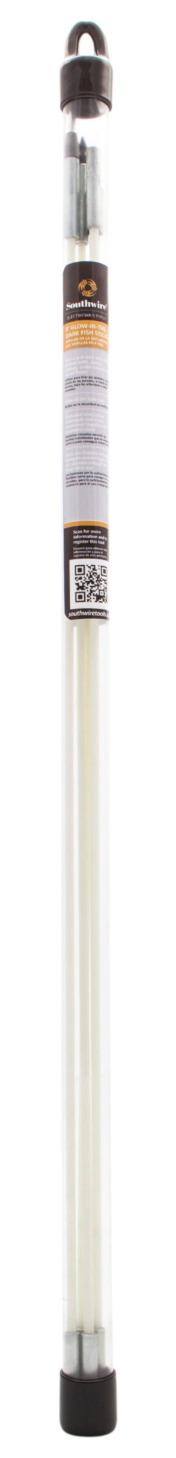 Southwire 8-ft Fiberglass Glow In The Dark Fish Pole in the Fish Tape &  Poles department at