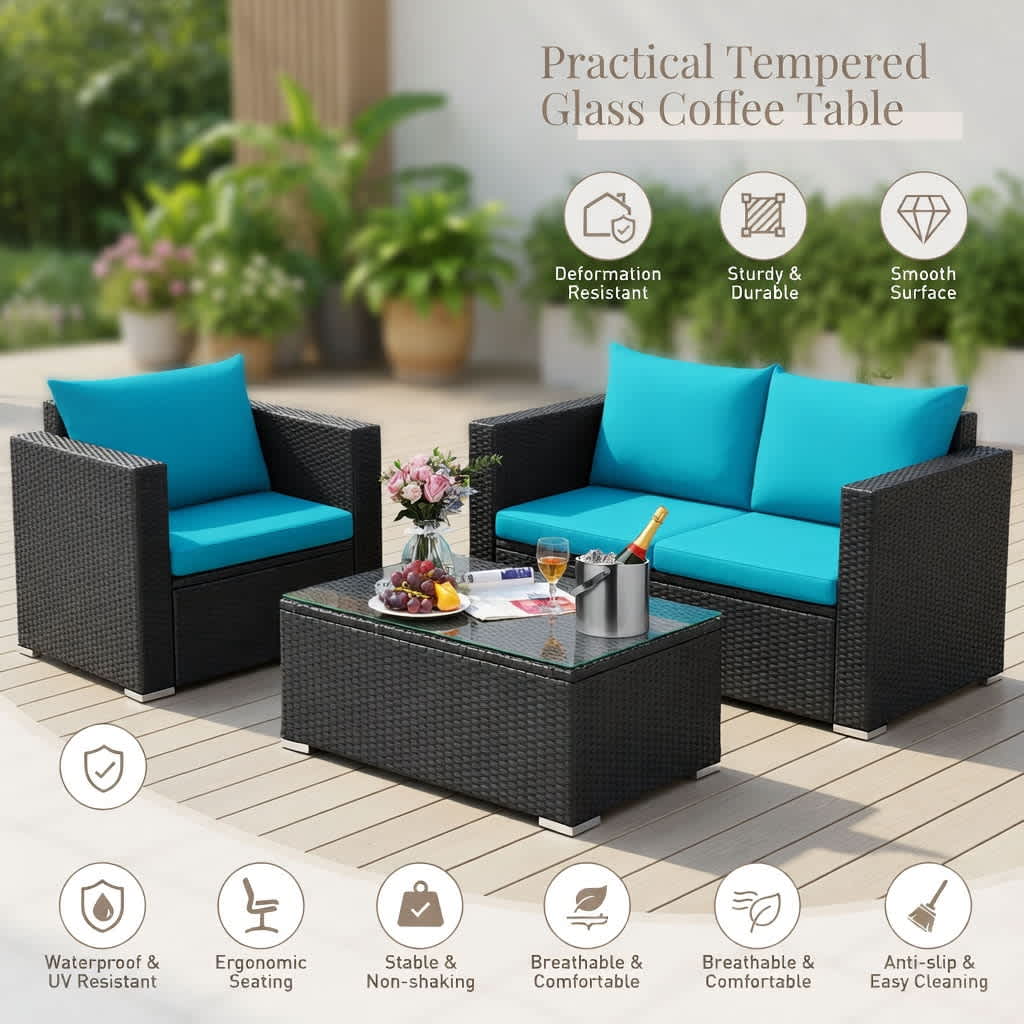 Choco Moon 5357455153023 Patio-Conversation-Sets - View #3