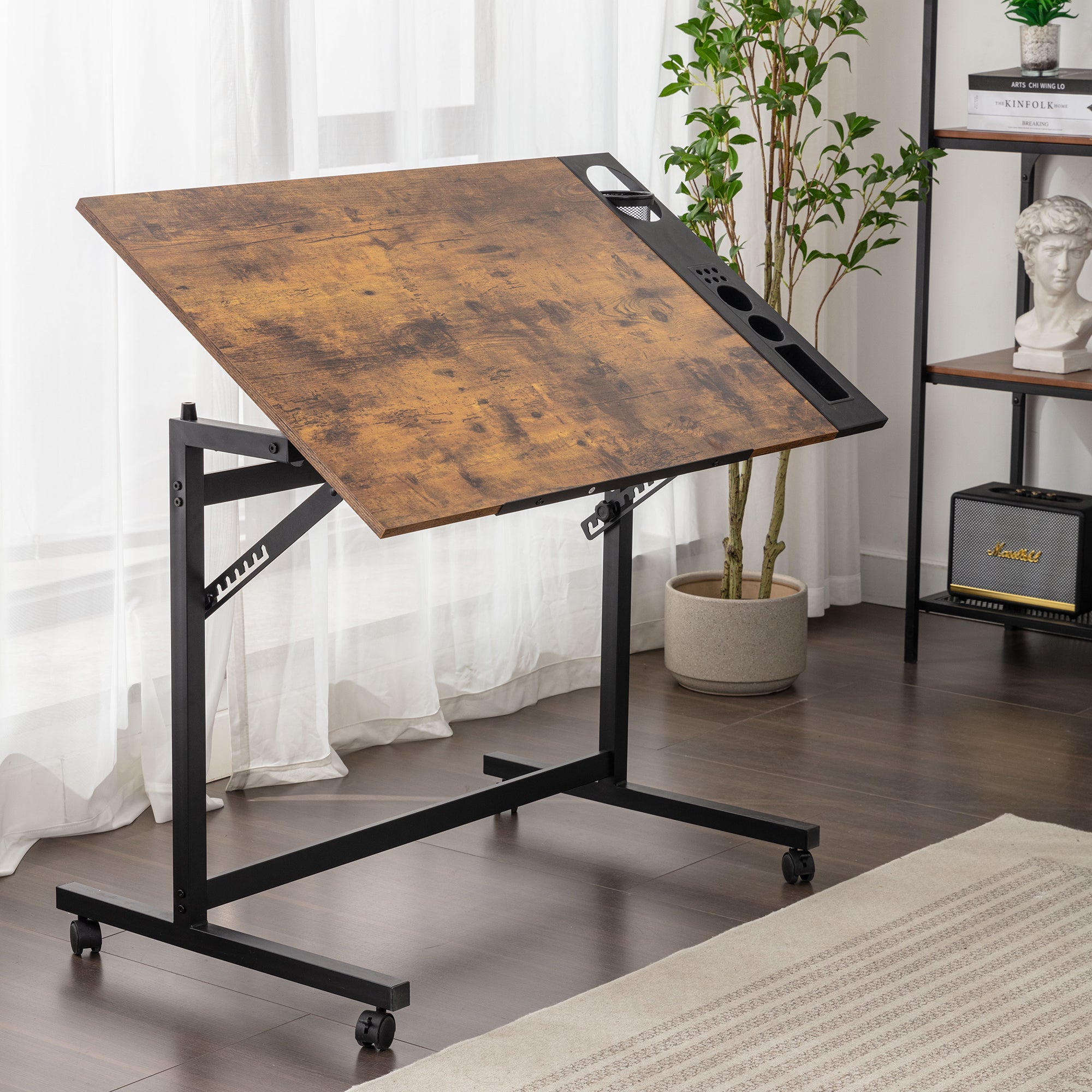 Vecelo LOE-DT03-BRN desks - View #3