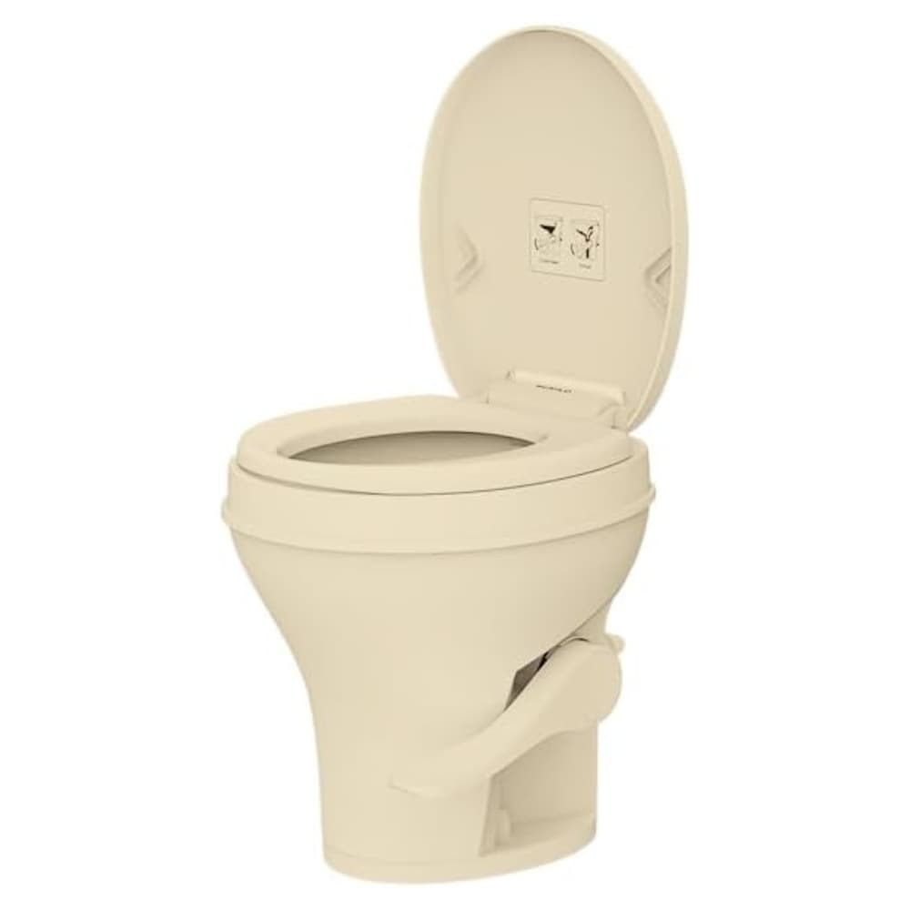SEAFLO SFRTPH-02-01 RV Toilet Bone Color Waste holding tank