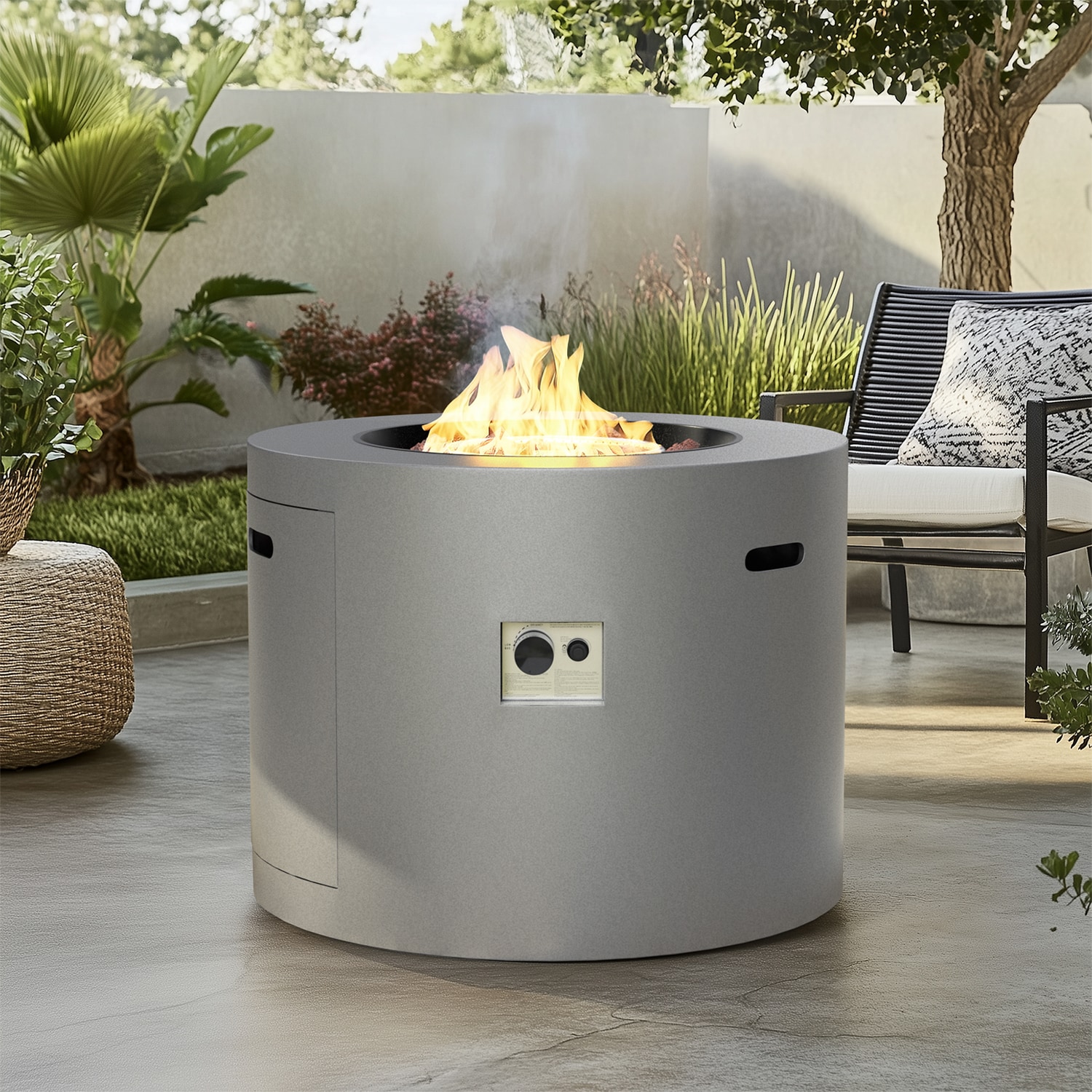 Kinger Home FP-T-009-G Outdoor-Gas-Firepits - View #3