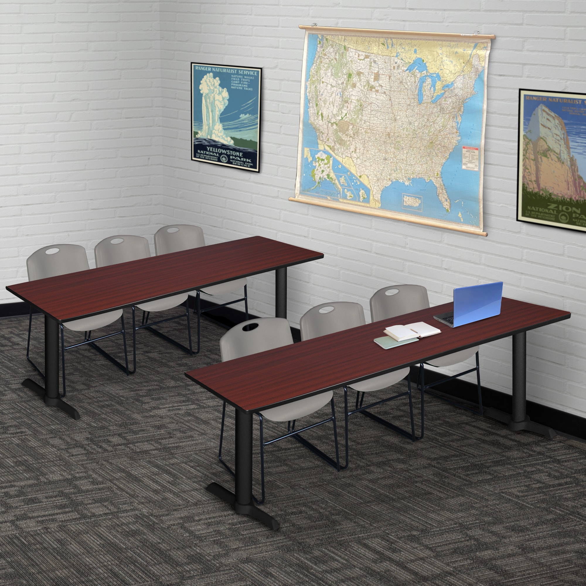 Regency MTRCT8424MH44GY Office-Tables - View #9