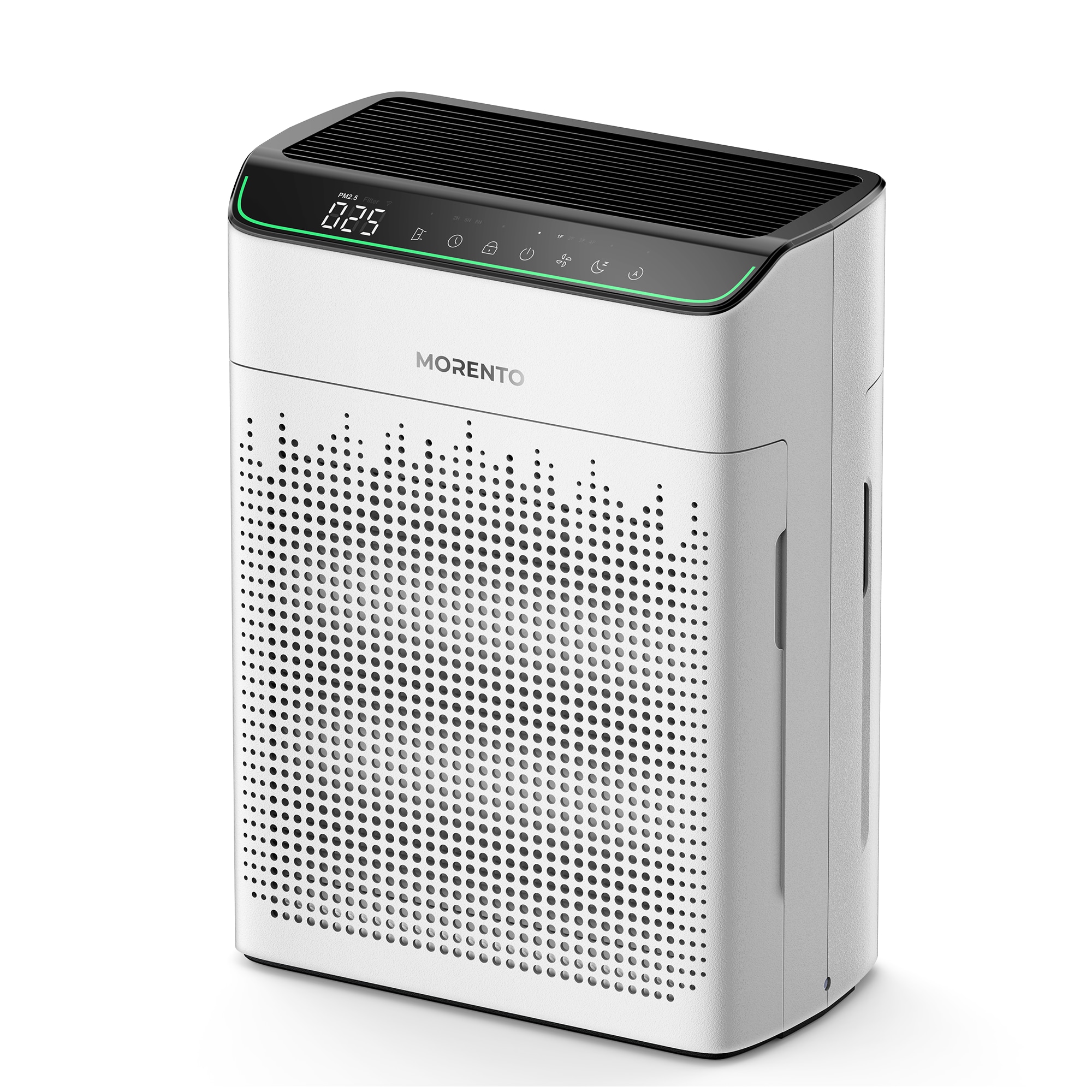 MORENTO MRUS5866WH01P 3 -Speed Smart Compatible White HEPA Air Purifier (Covers: 1690-sq ft )