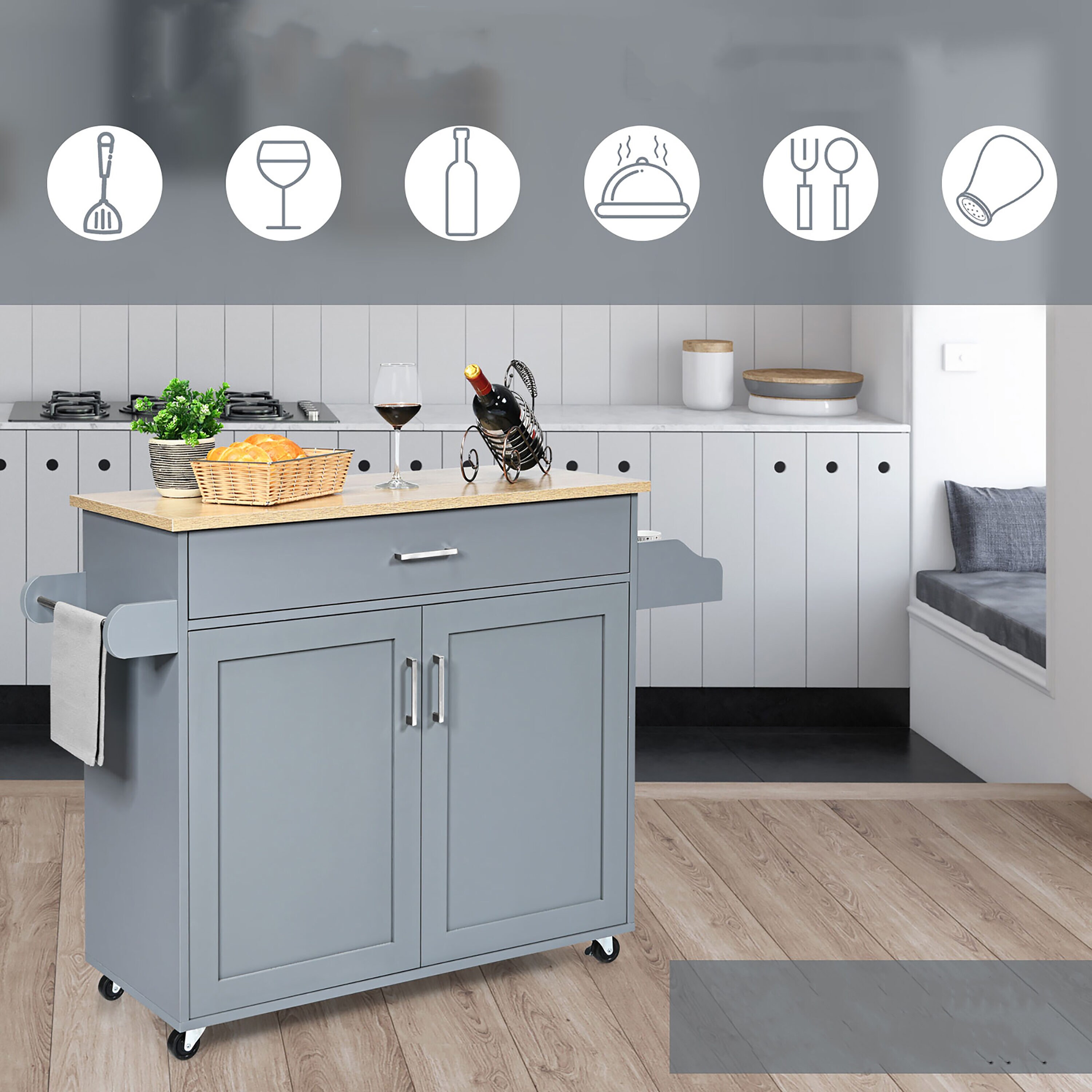 Goplus LWS00277 Kitchen-Furniture - View #4