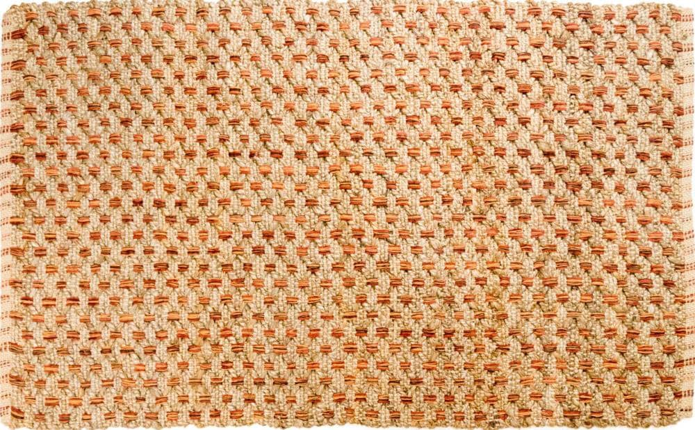 Chesapeake Merchandising 46900 Criss cross rug 3 x 5 (ft) Cotton Red Rectangular Indoor Area rug