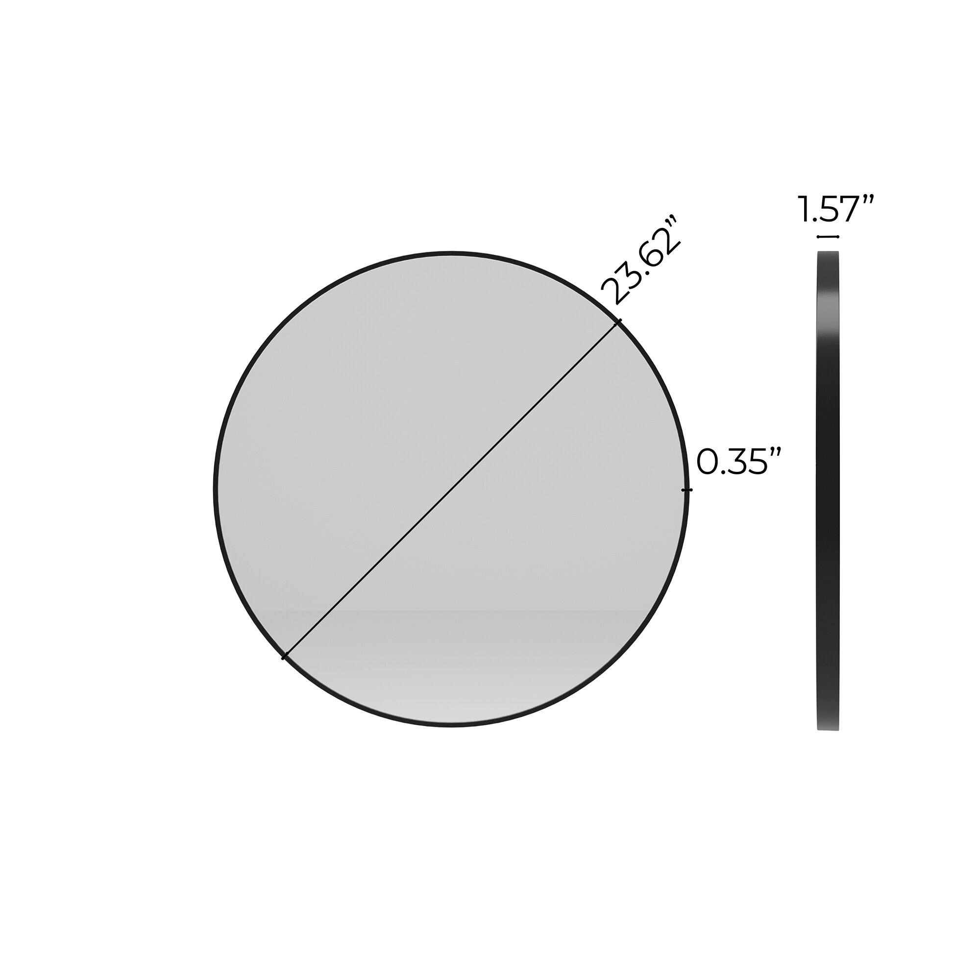 Fresca FMR4624MB Decor-Mirrors - View #6