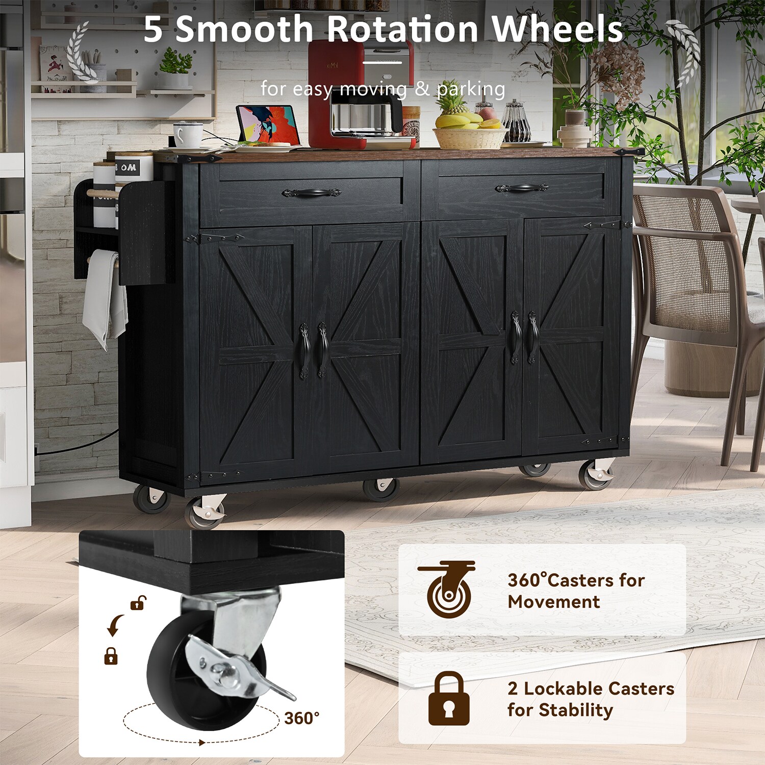 SINOFURN SYB260006BK Kitchen-Furniture - View #17