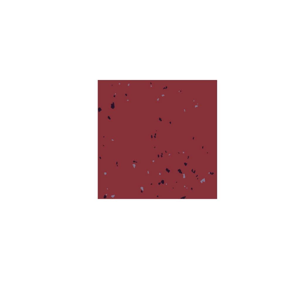 Flexco Berry Red Solid 18-in W x 18-in L Glue Down Vinyl Tile Flooring (2.25-sq ft/ Piece)