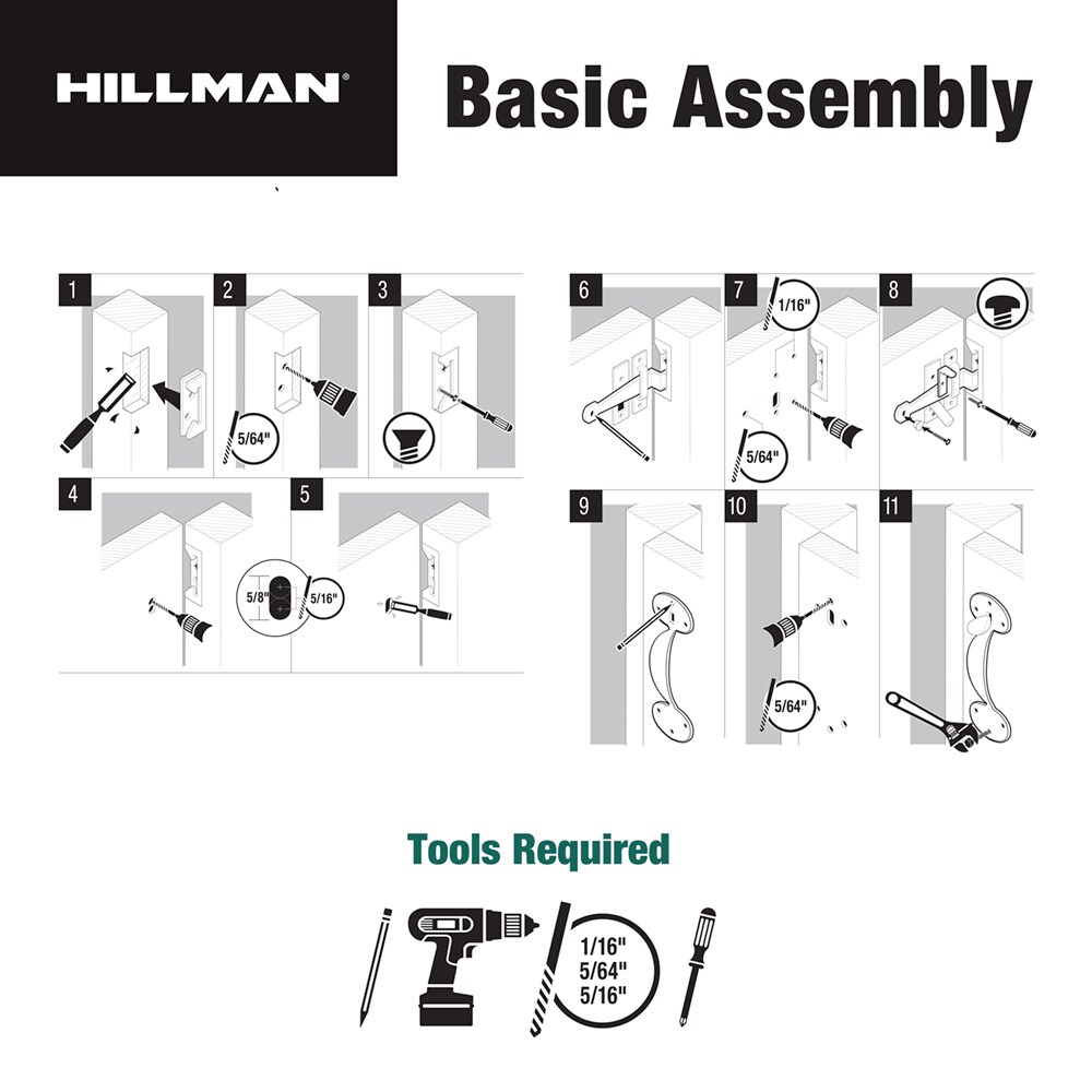 Hillman 9987754 Gate-Hardware - View #5
