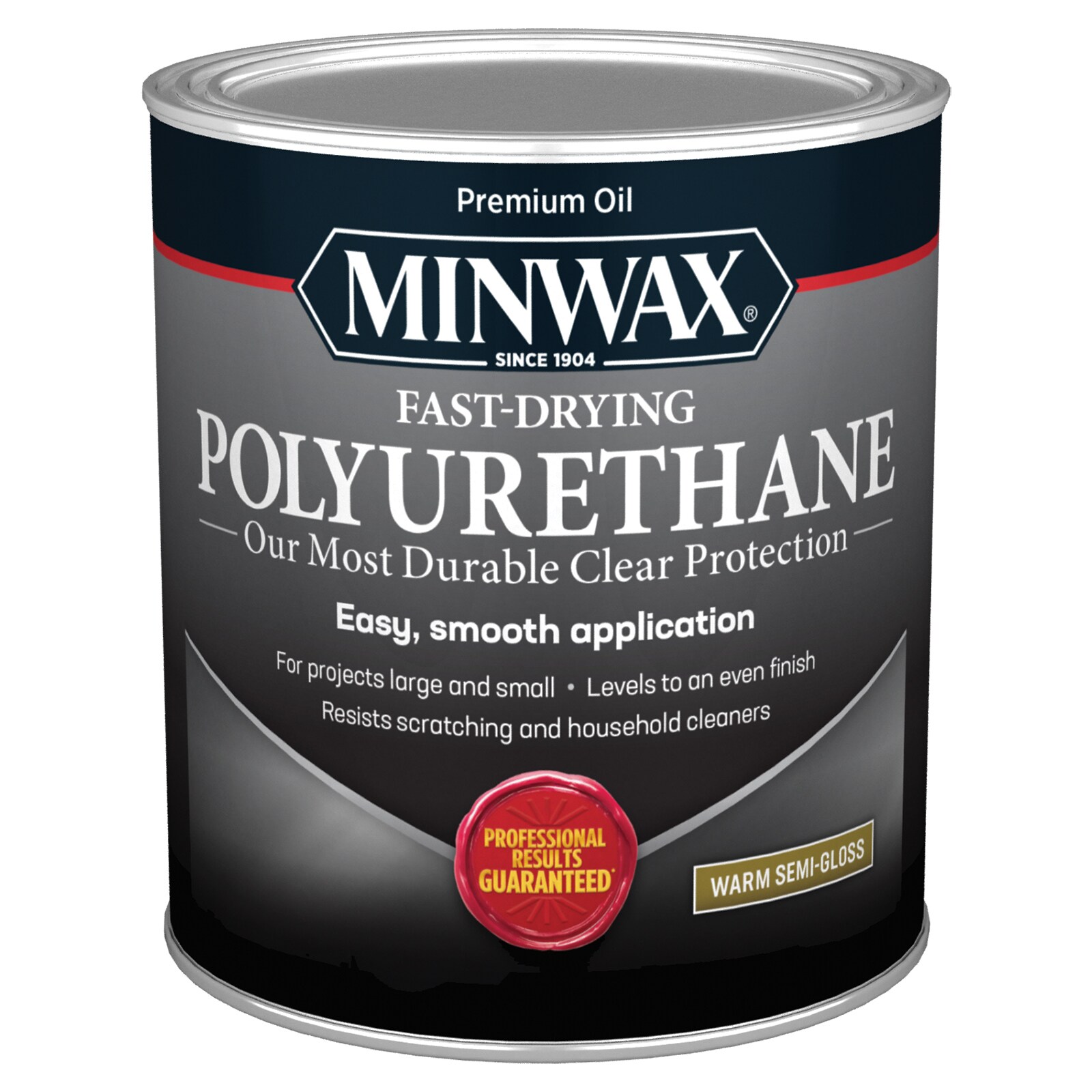 Minwax Fast-Drying Polyurethane Clear Semi-gloss Oil-based