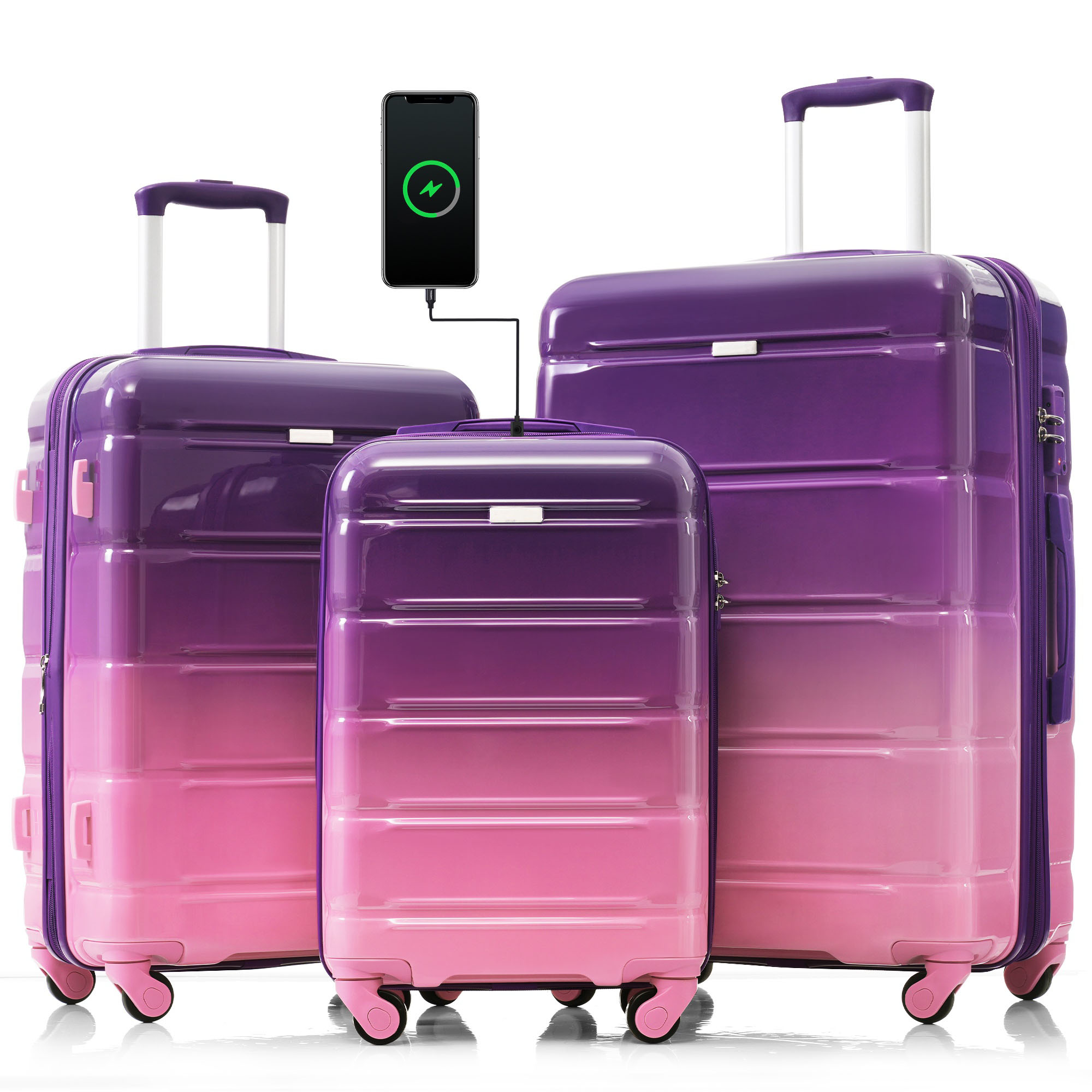 Bybafun YD9600047 Luggage-And-Luggage-Sets - View #5