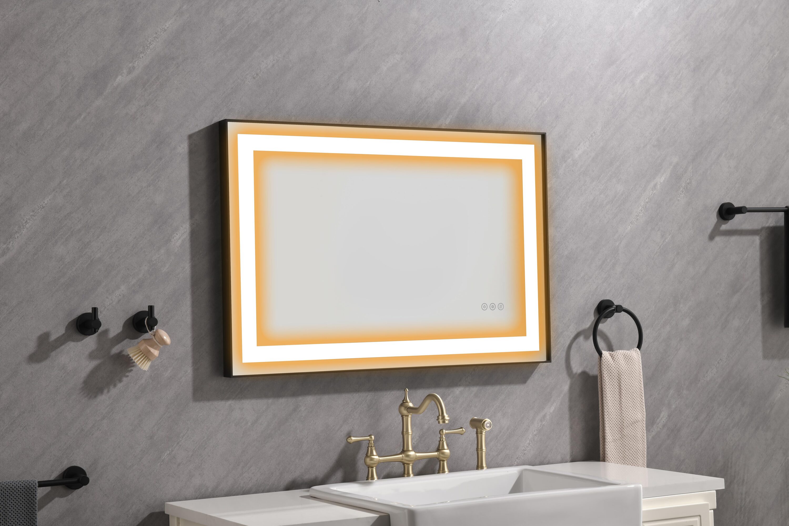 Vacolite KP-931HB Framed-Bath-Mirrors - View #5