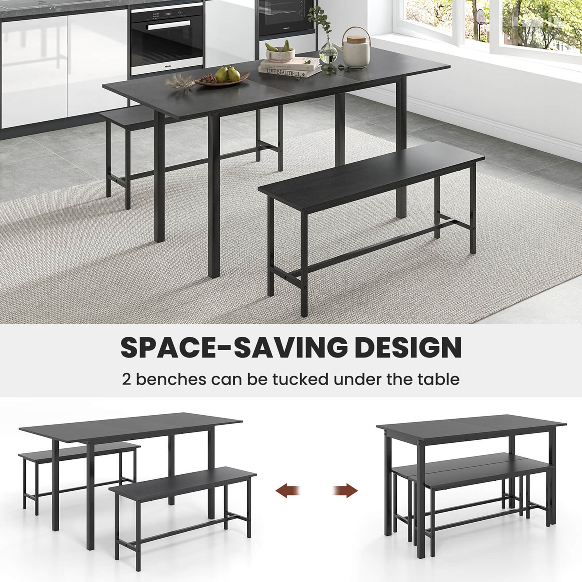 Costway HCST02135 Patio-Dining-Sets - View #4