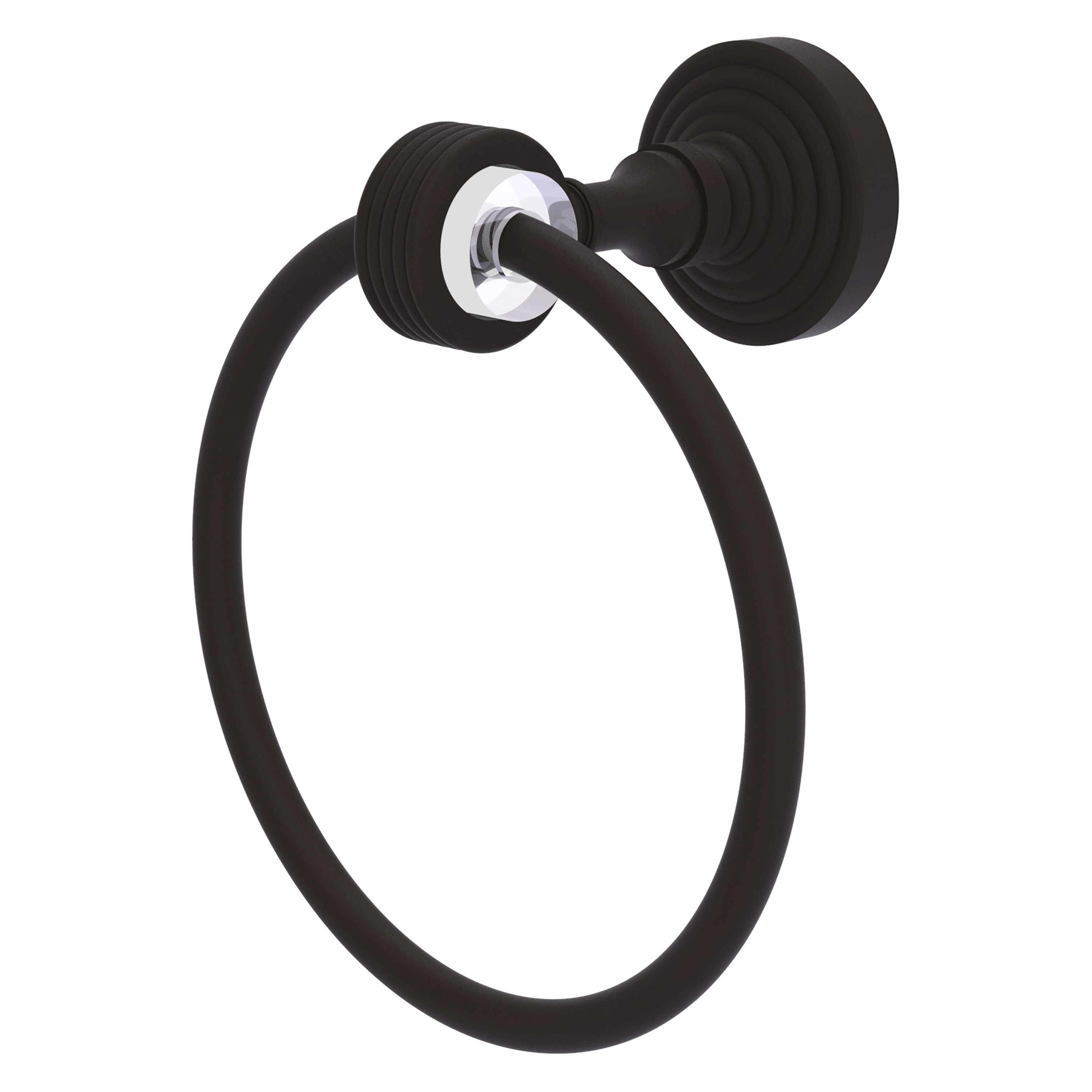 Allied Brass PG-16G-ORB Pacific Grove Oil-rubbed bronze Wall mount Single Towel Ring