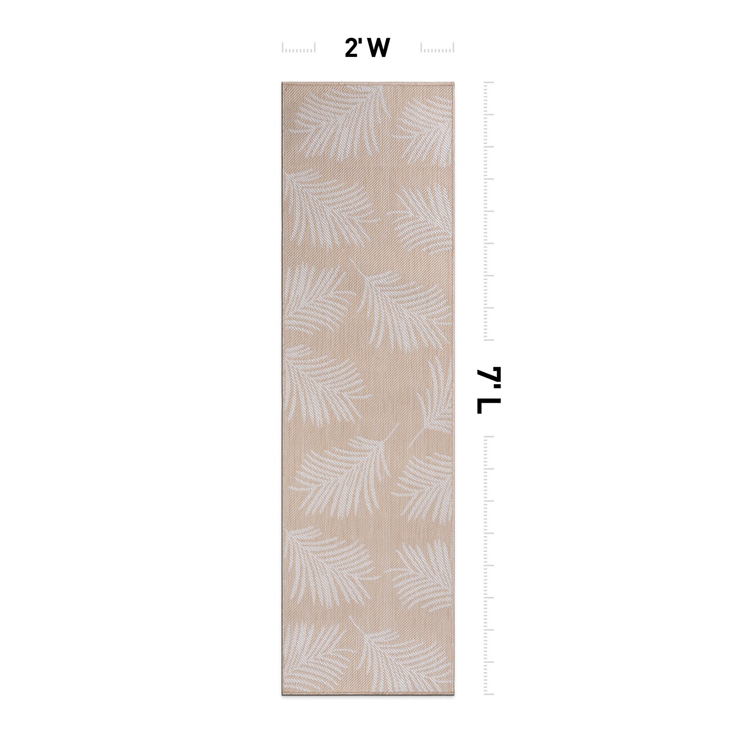 World Rug Gallery 111NATURAL2X7 rugs - View #3