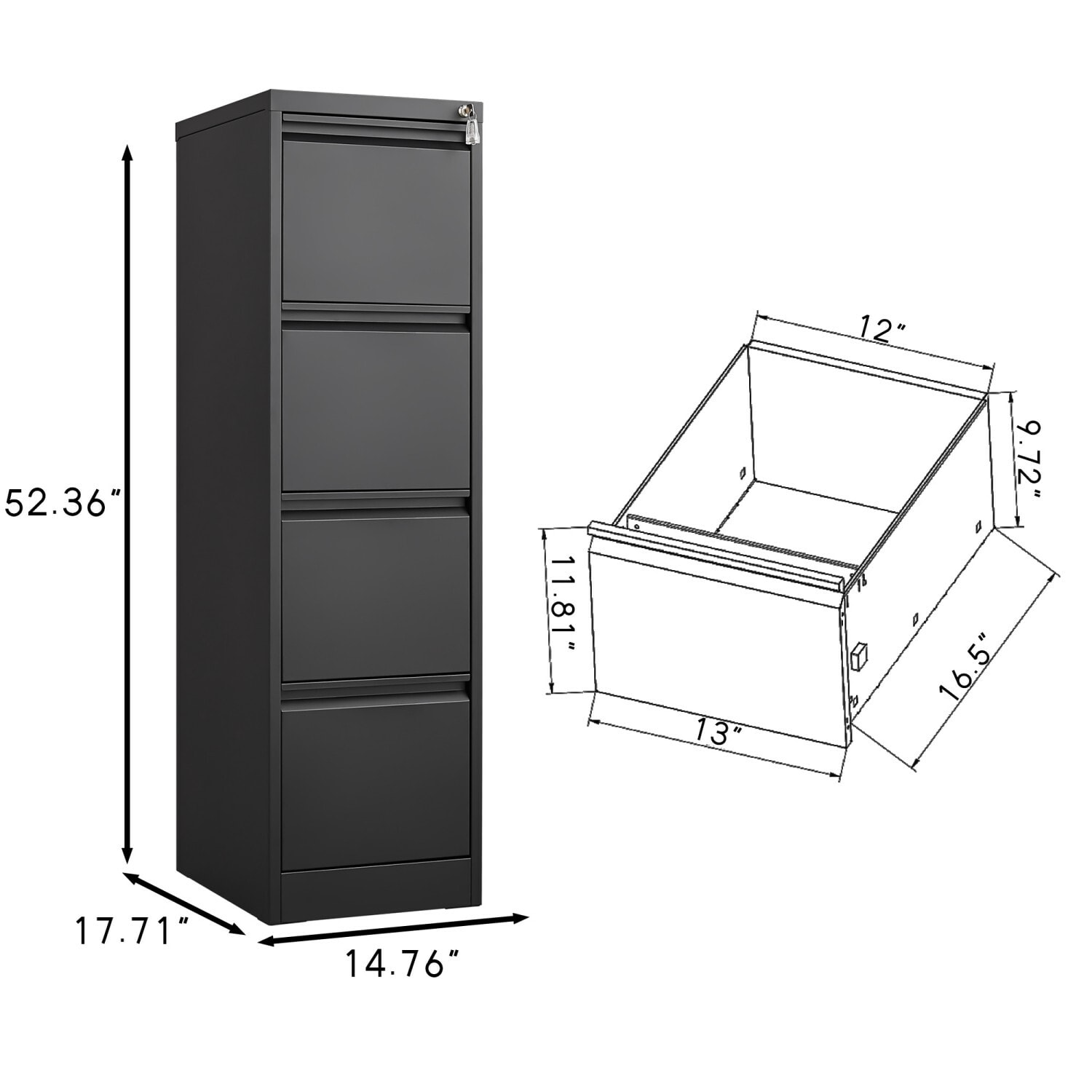 Miki Shinly EG-3378-21MI Filing-Cabinets - View #7