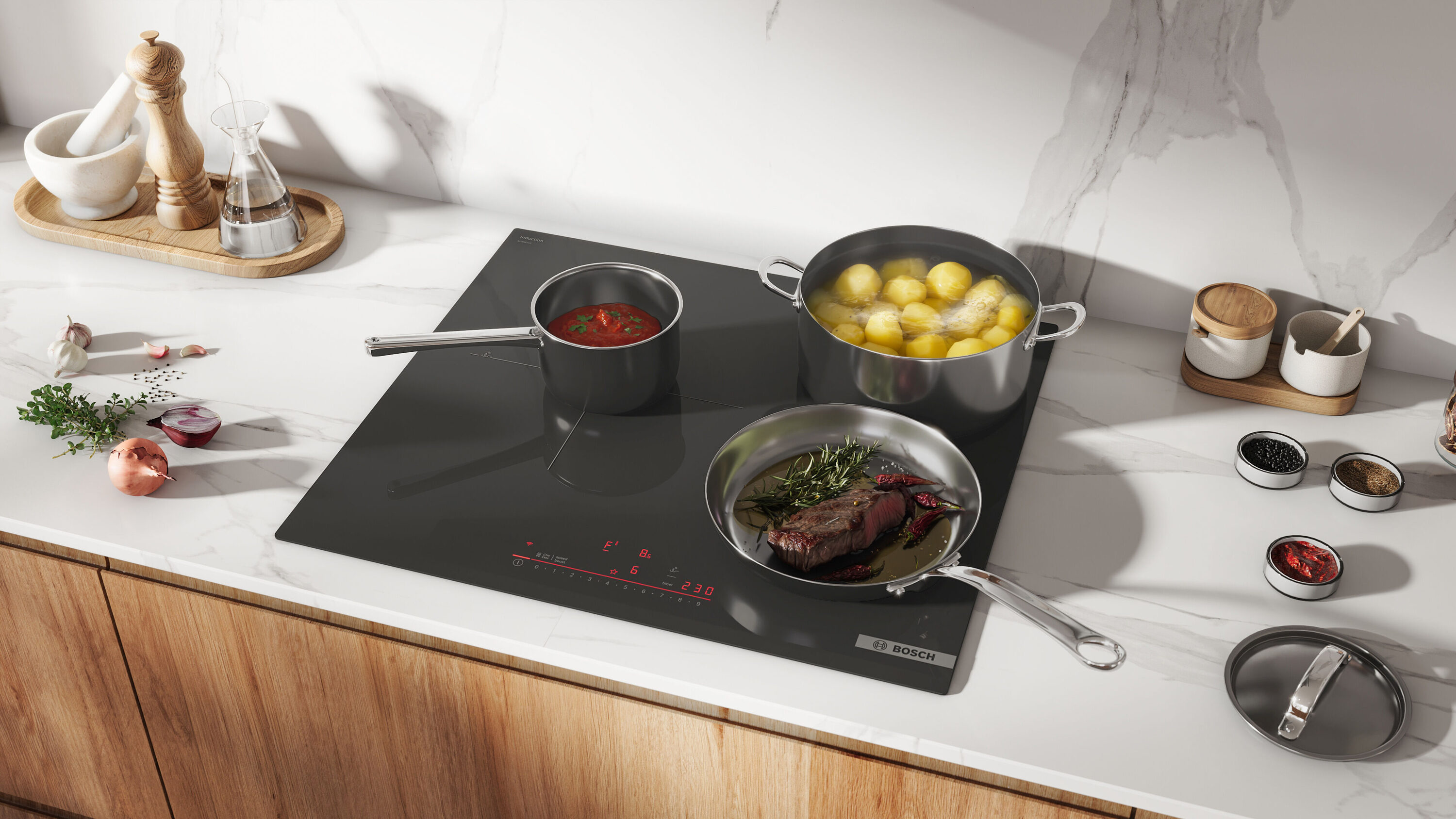 Bosch NIT8461UC Induction-Cooktops - View #5