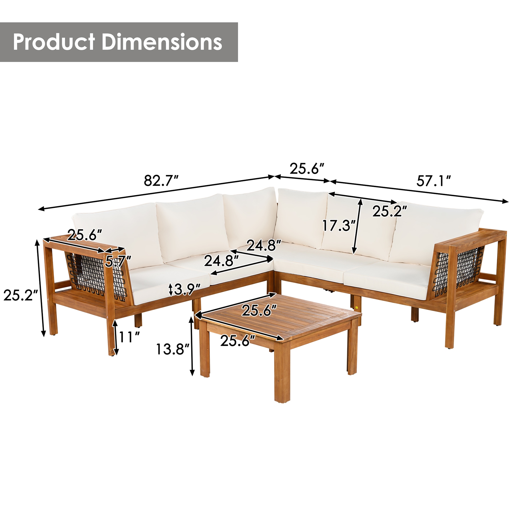 SINOFURN SYA330101BN Patio-Sofas-Daybeds - View #3