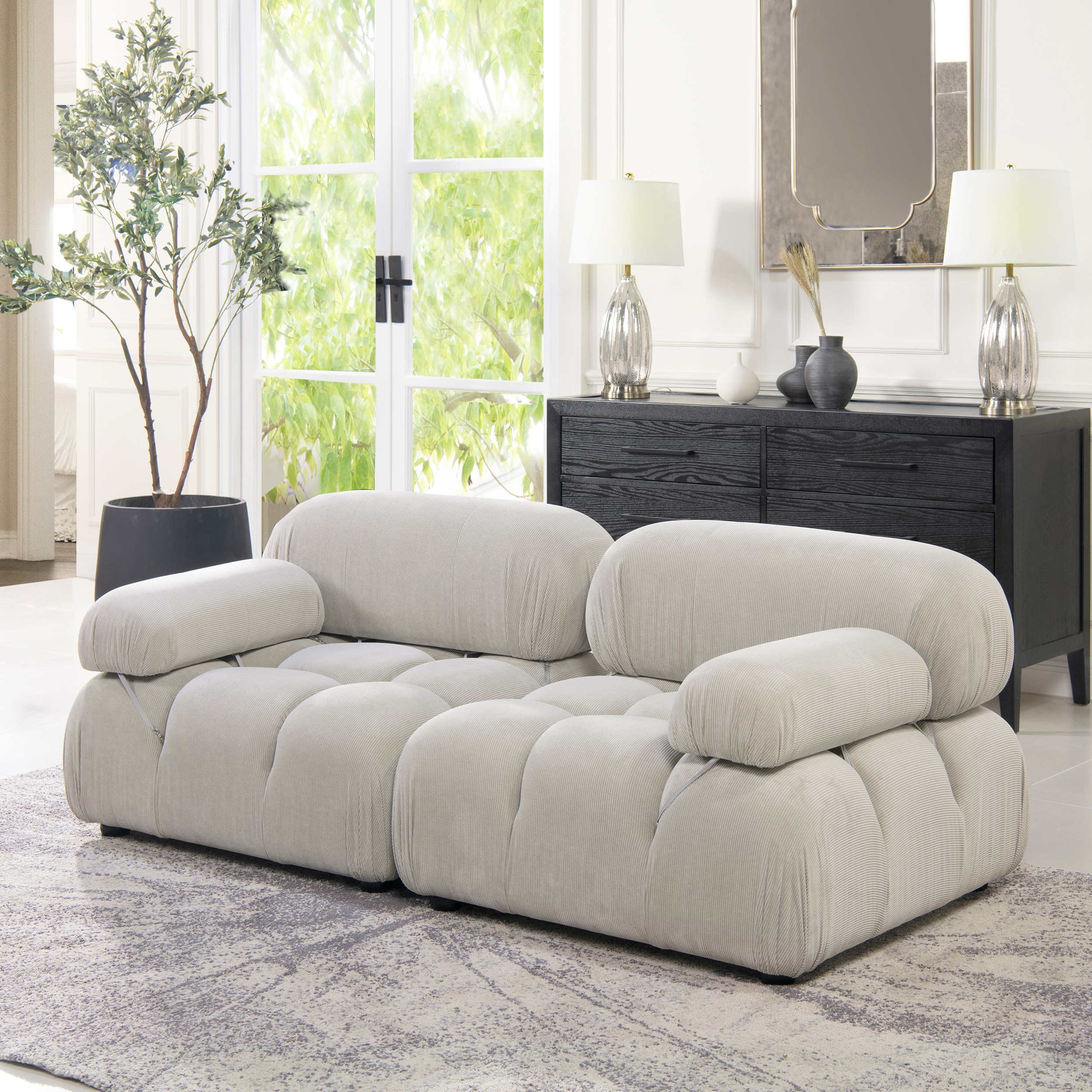 Jennifer Taylor Home 64260-2-MYG-MY Sofas-Loveseats - View #4