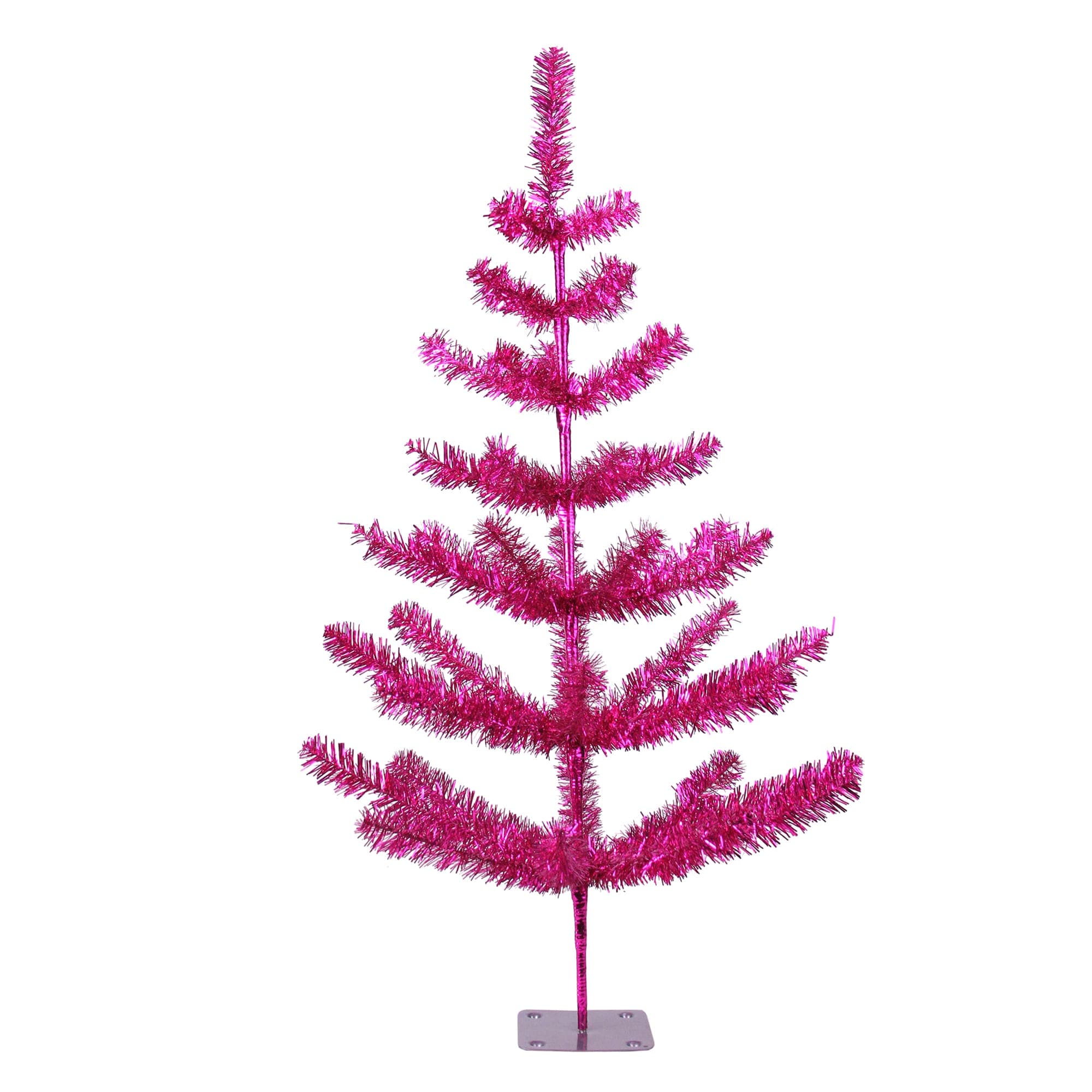 Northlight Fuchsia Pink Medium Twig Artificial Christmas Tree - 4 feet - Unlit