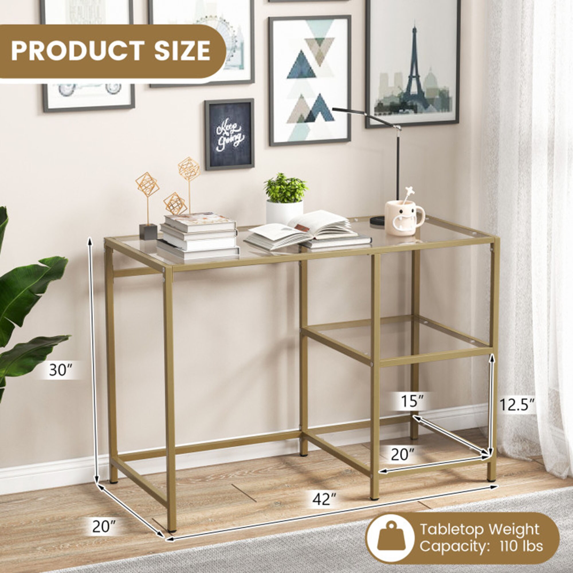 Clihome OTCH-282359-2AP Console-Sofa-Tables - View #5