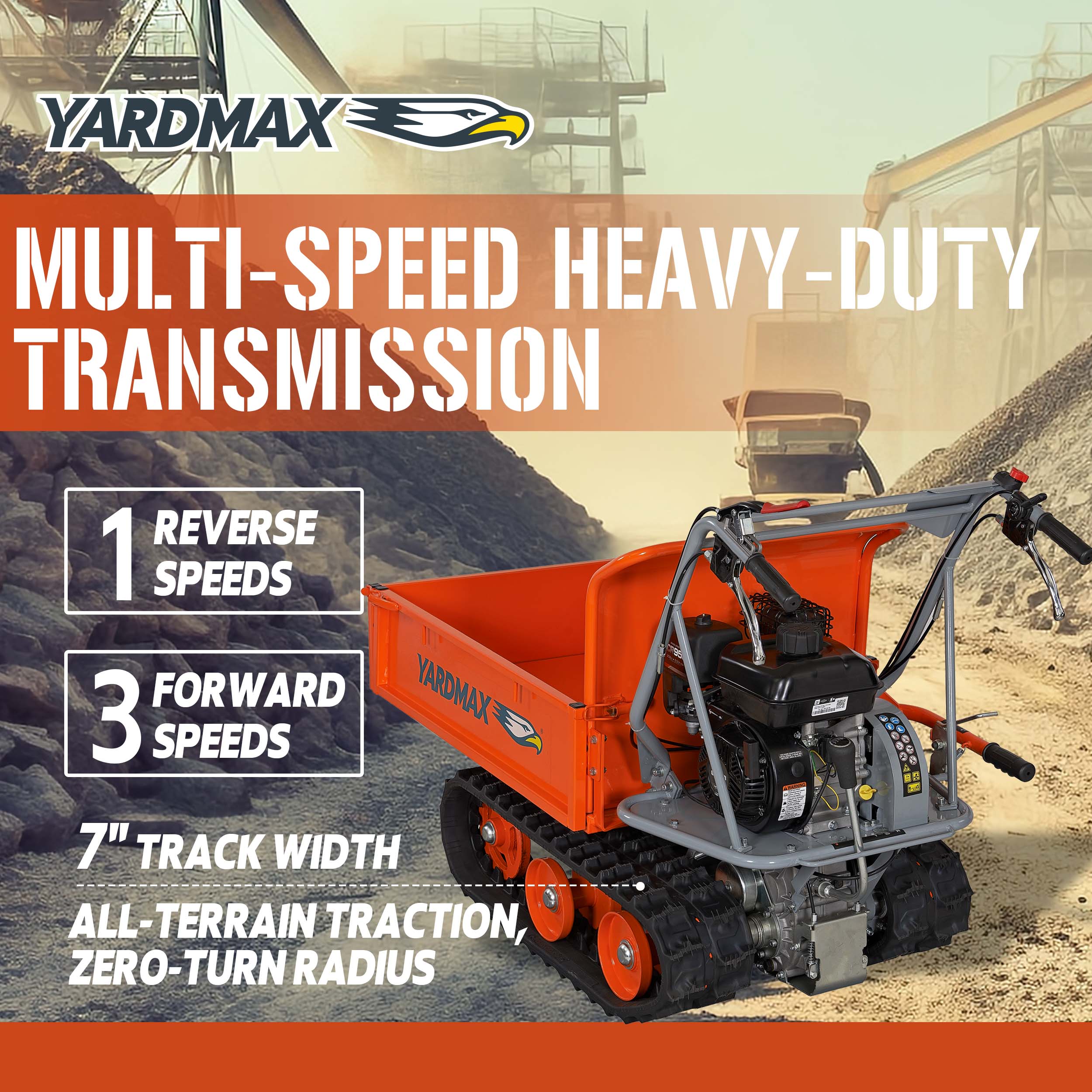 YARDMAX YD8203 Dump-Cart - View #8