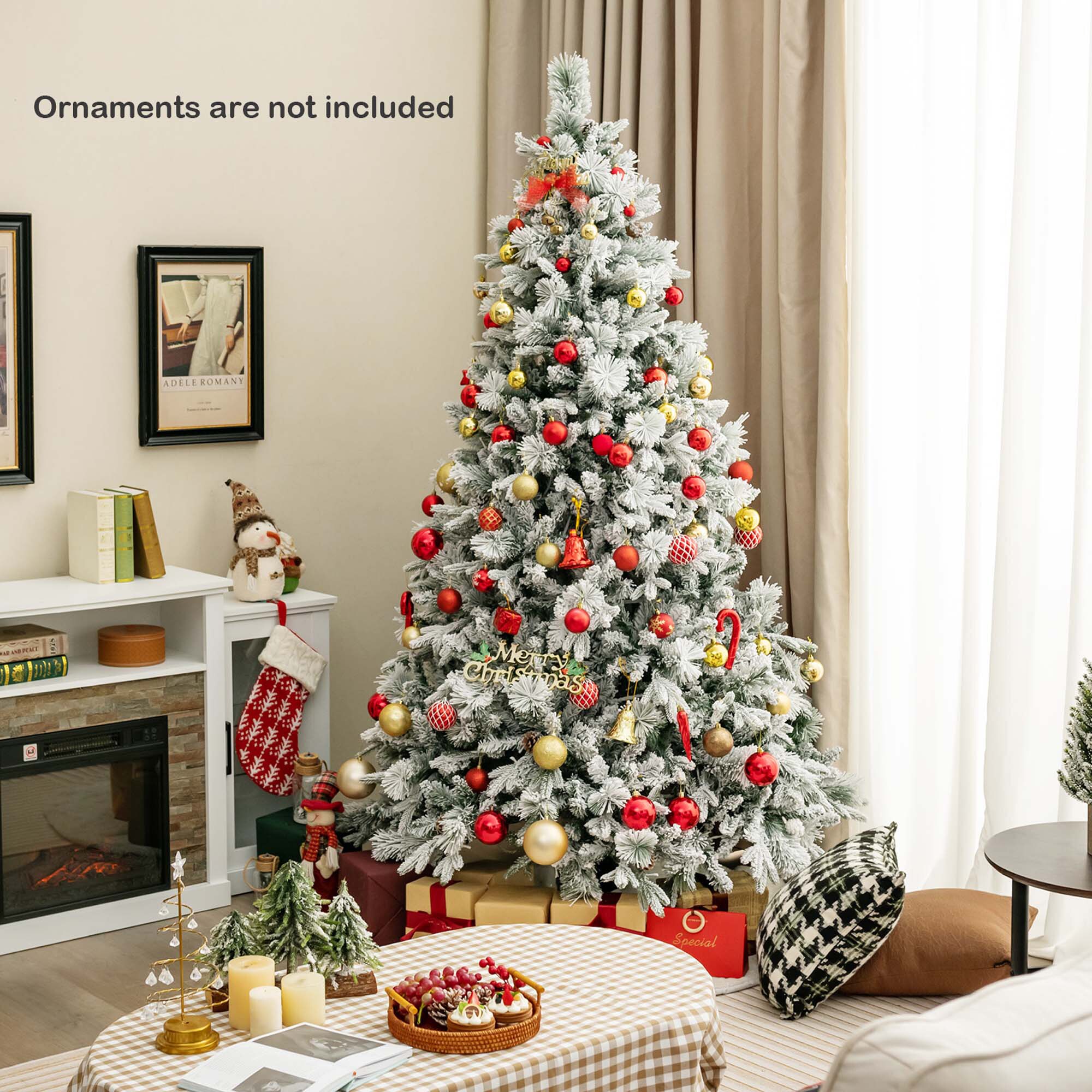 Costway LWS00748 Artificial-Christmas-Trees - View #9