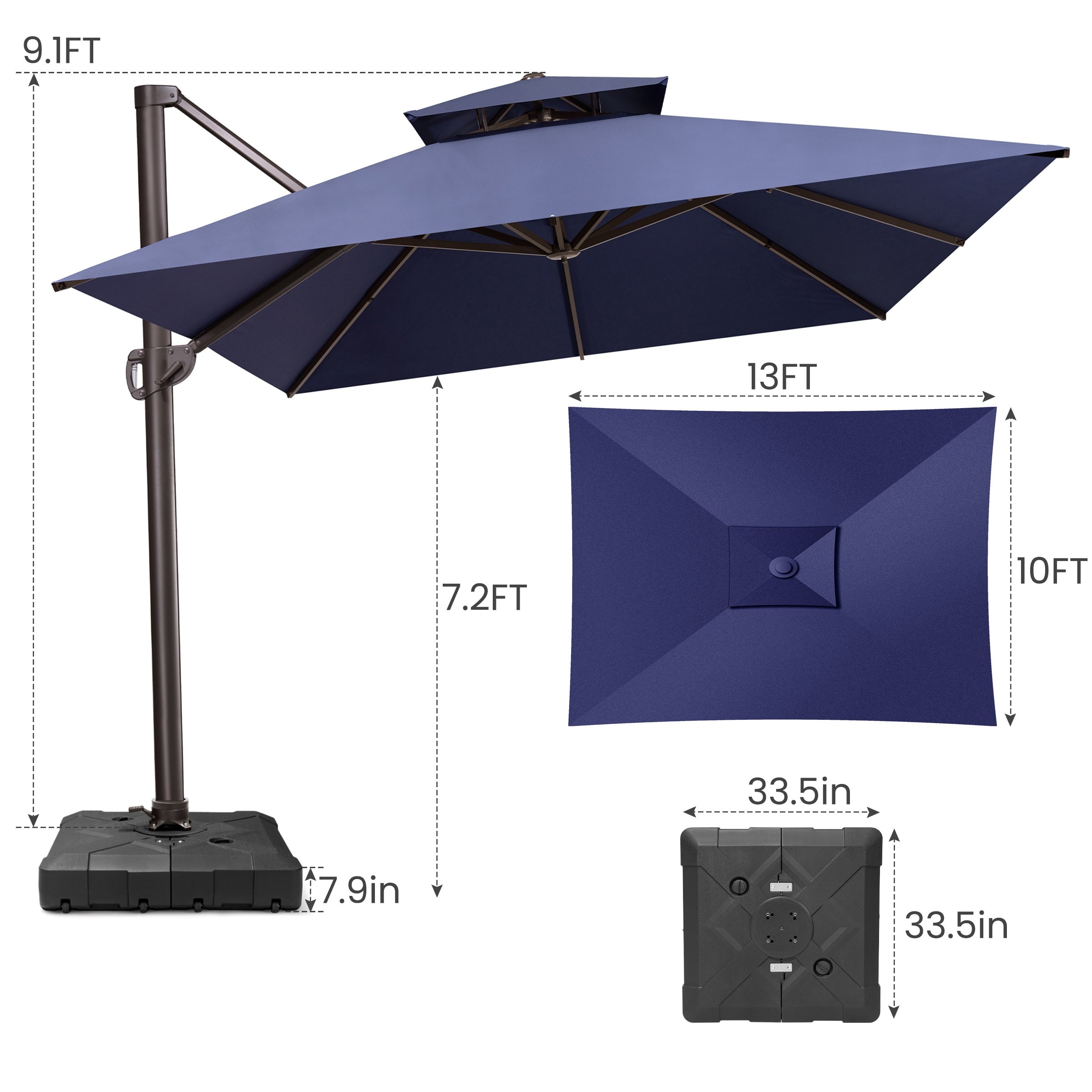 Crestlive Products CL-PU056NAV Umbrellas-2 - View #3