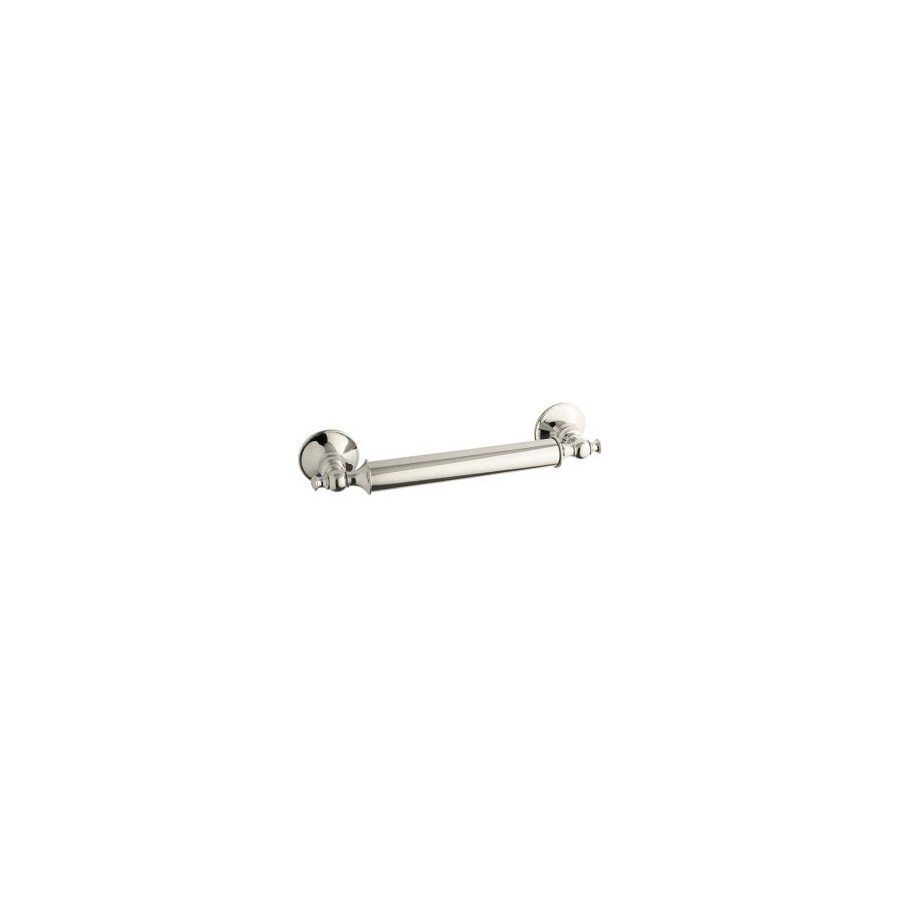 KOHLER Traditional 12in Vibrant Brushed Nickel Wall Mount Grab Bar in